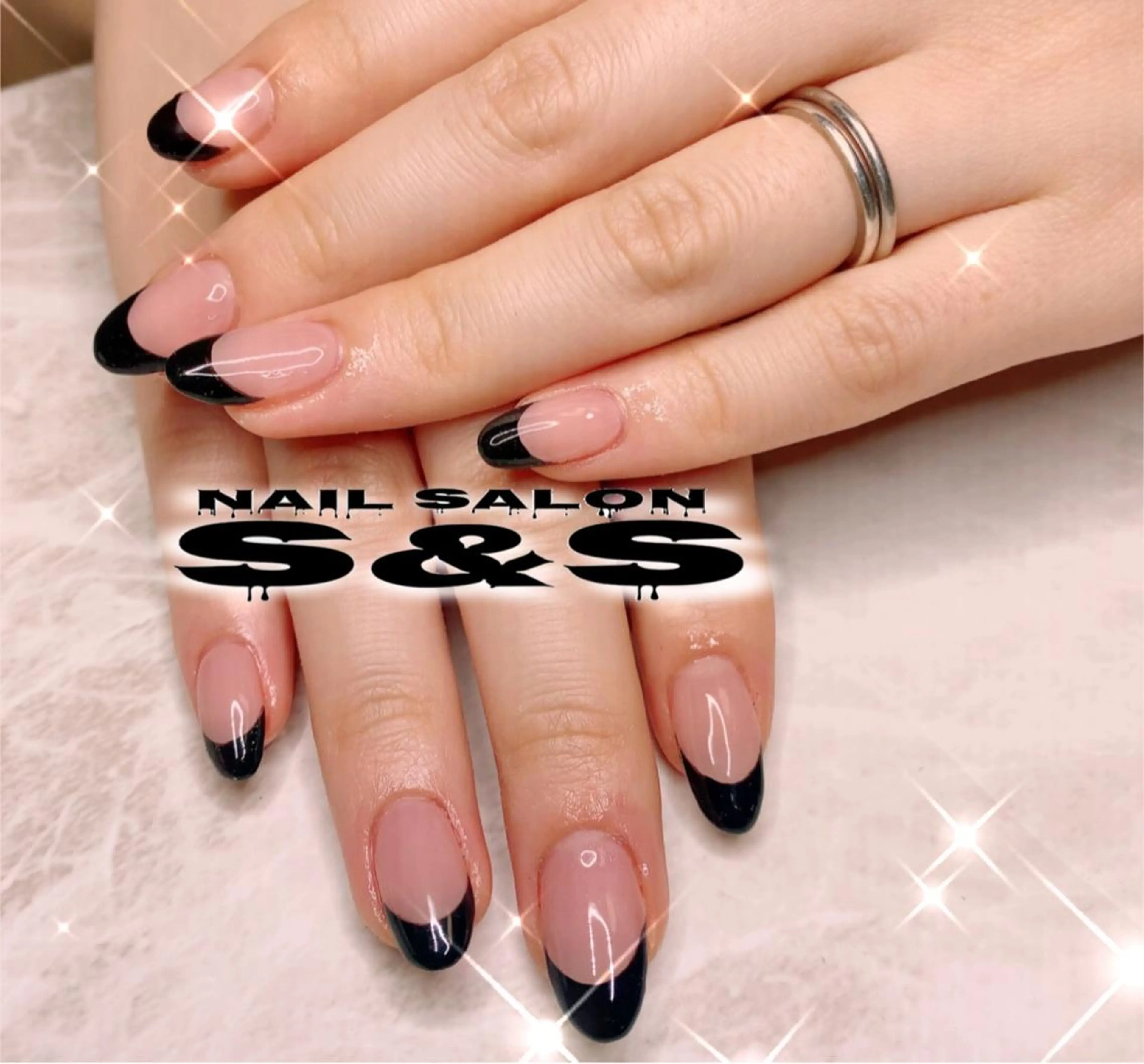 ネイル 長さ出し メンズネイル 持ち込み スカルプネイル S&S 村田小百合のネイルデザイン