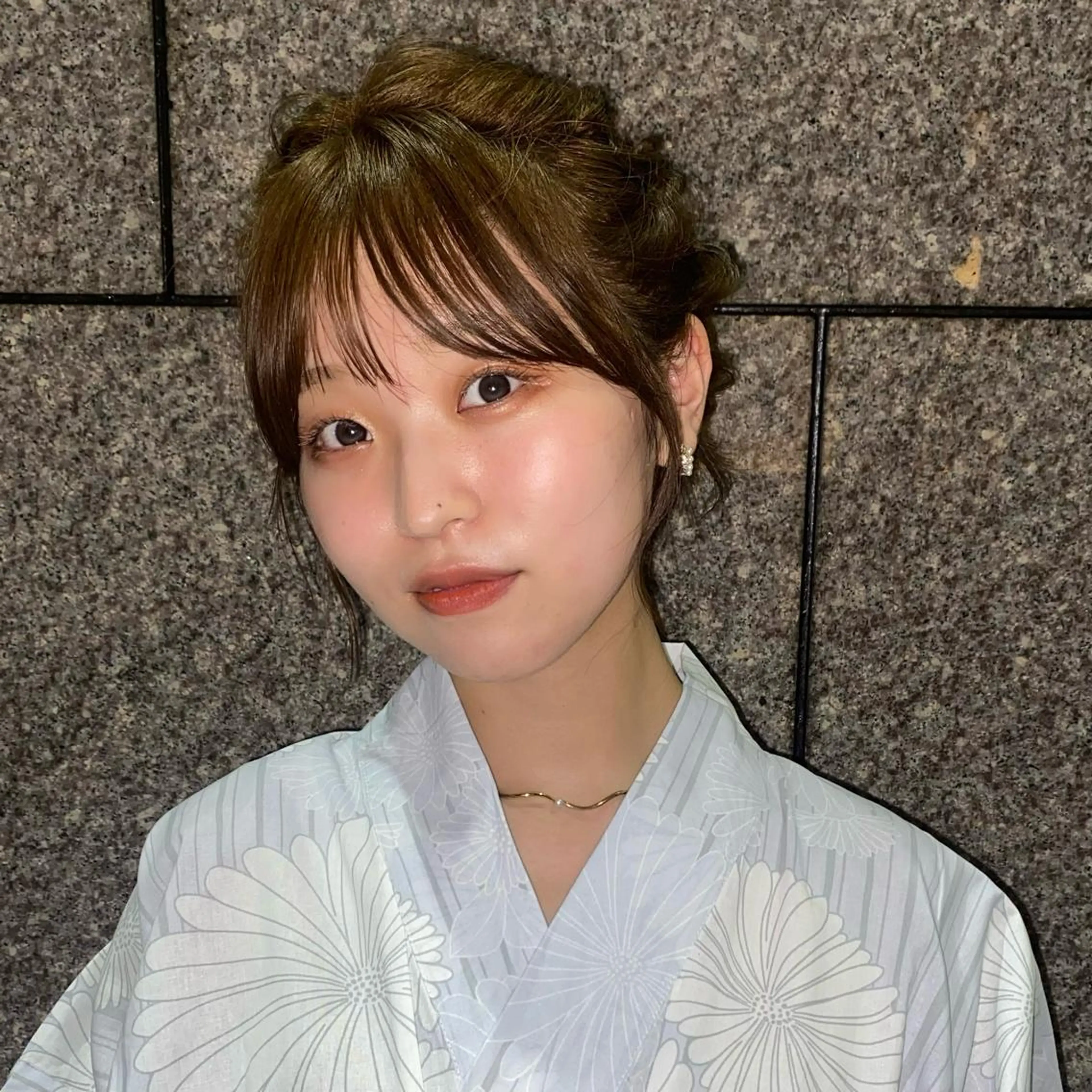 ミディアム カラー パーマ ヘアアレンジ ボブレイヤー アディクシーカラー 透明感カラー イルミナカラー ボブ ヘアセット 小野寺瑞希 /最小顔カットのヘアスタイル