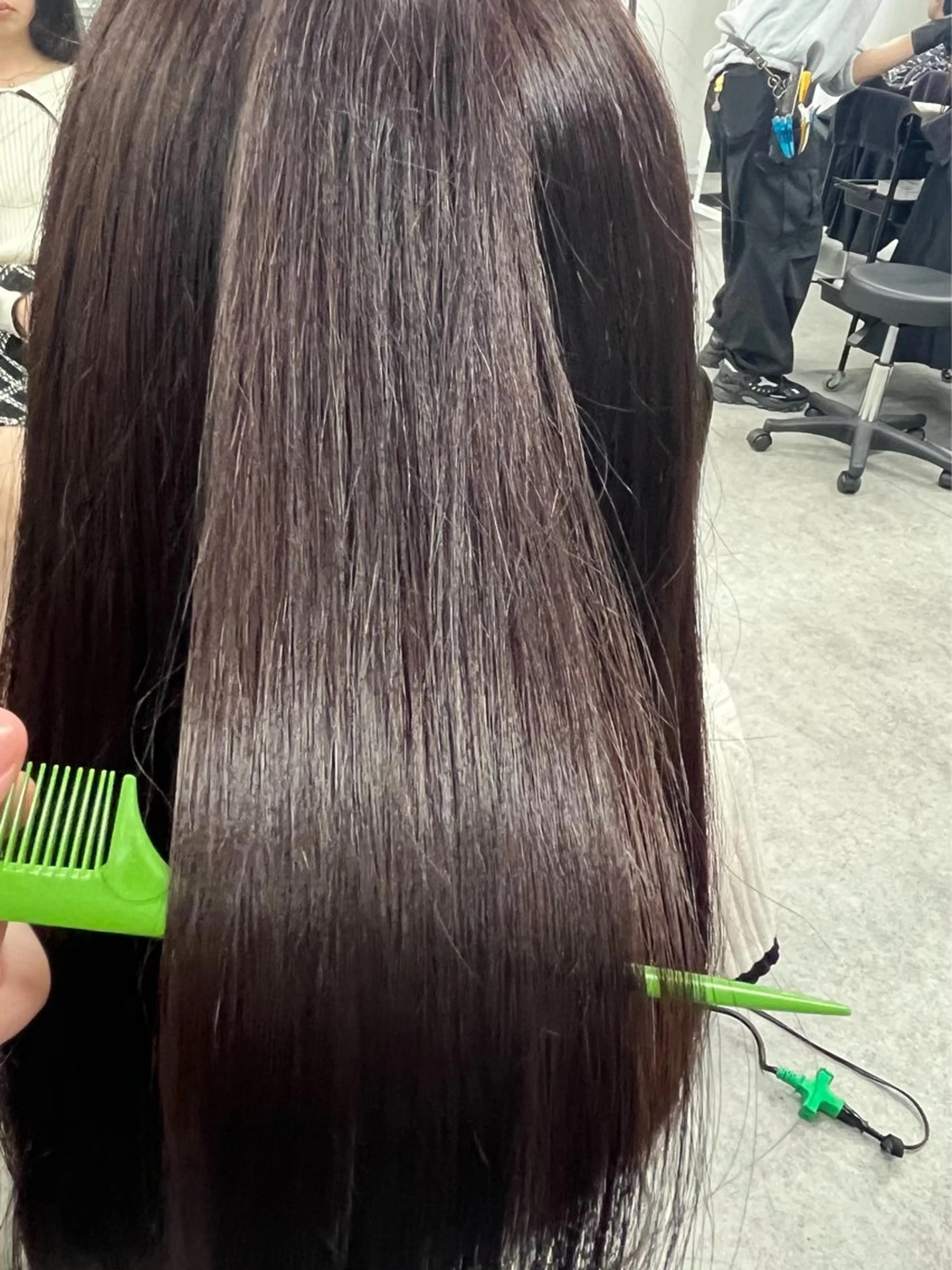 セミロング 🥀艶髪/垢抜け/ 暖色ヘア Yuu🥀のヘアスタイル