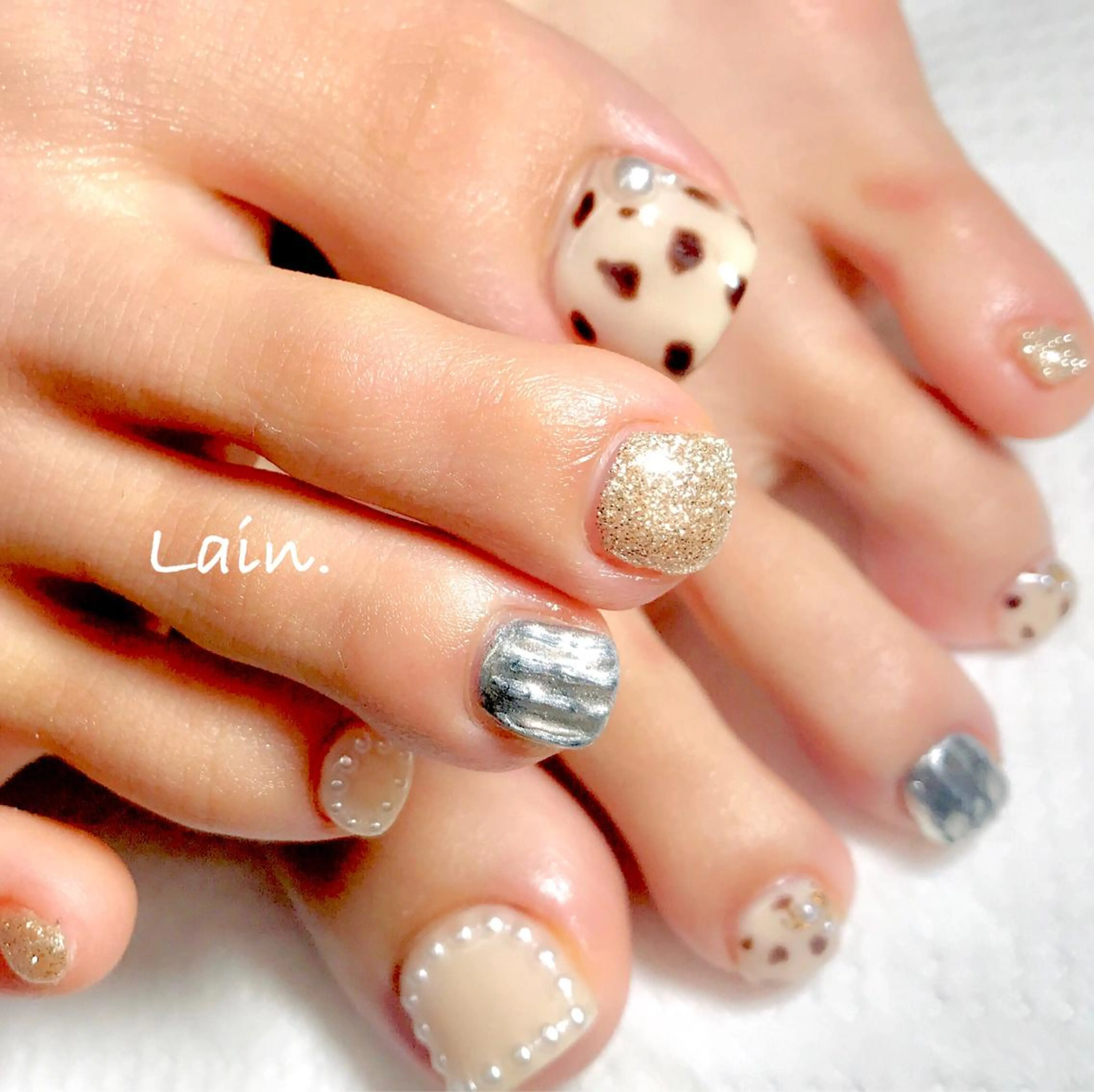 ネイル Liennail 持込デザインやり放題のネイルデザイン