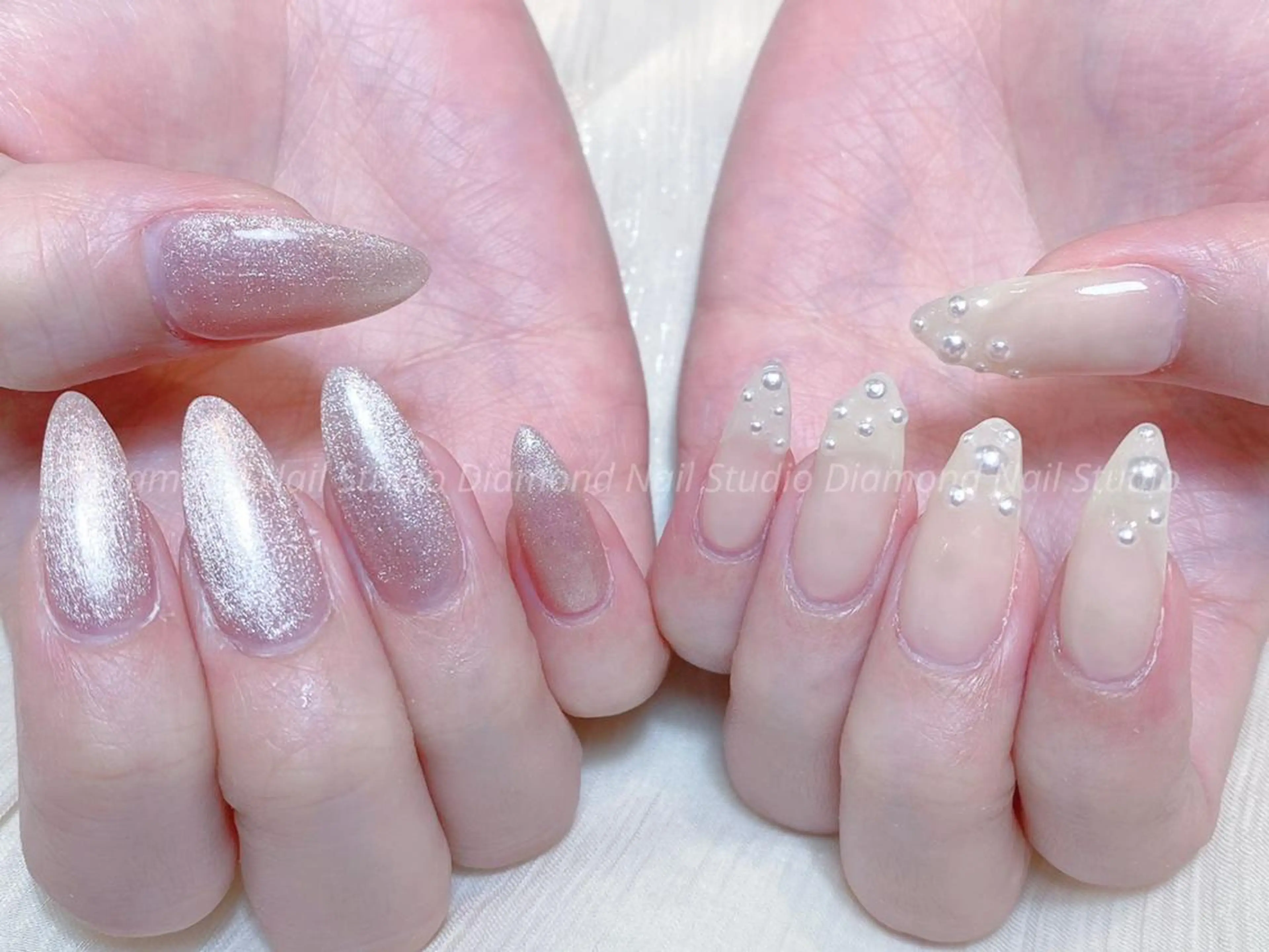 ハンドネイル ハンドケア Diamond 🚢のネイルデザイン