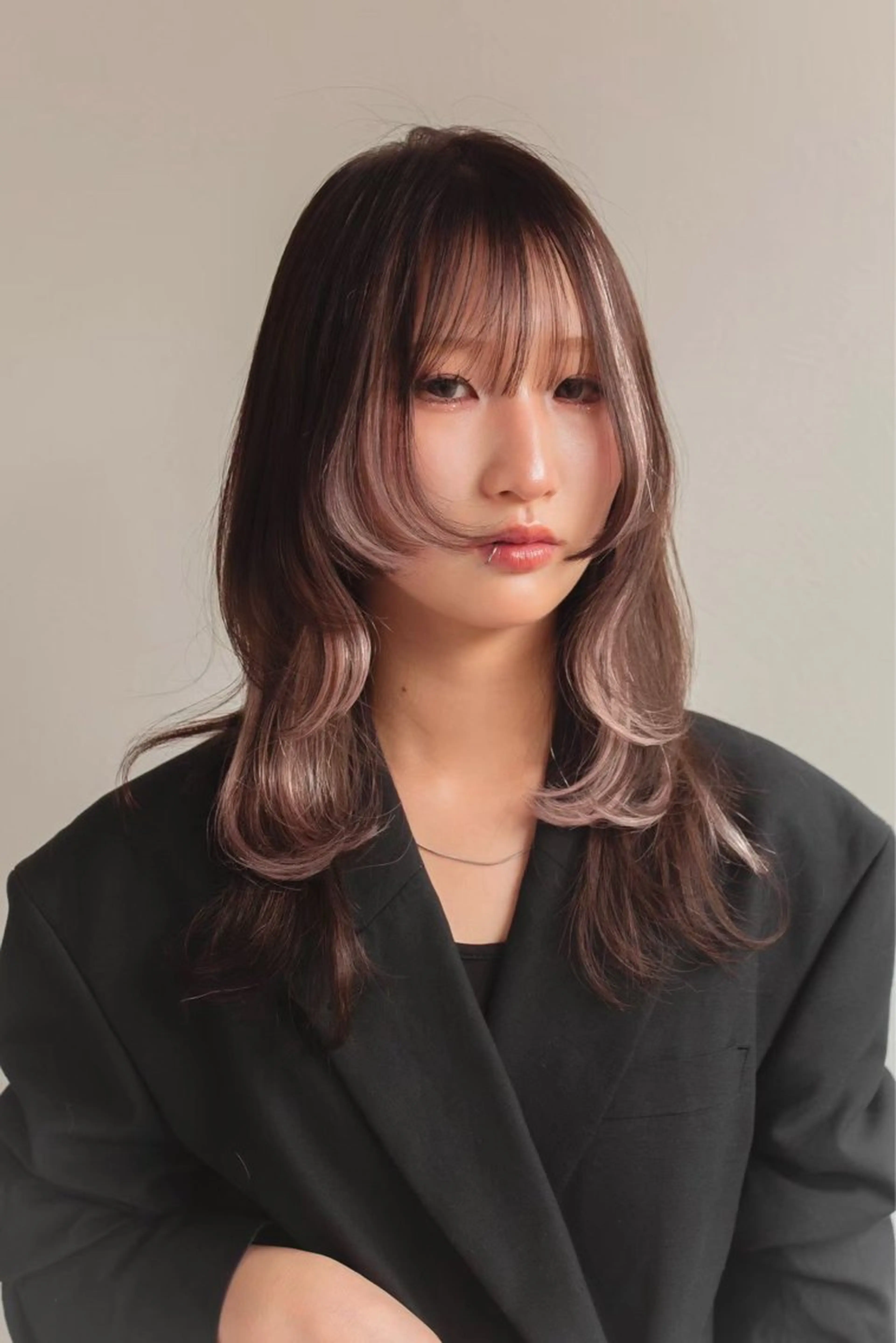 新規限定 bleach&color + treatment【ブリーチ1回込】の写真