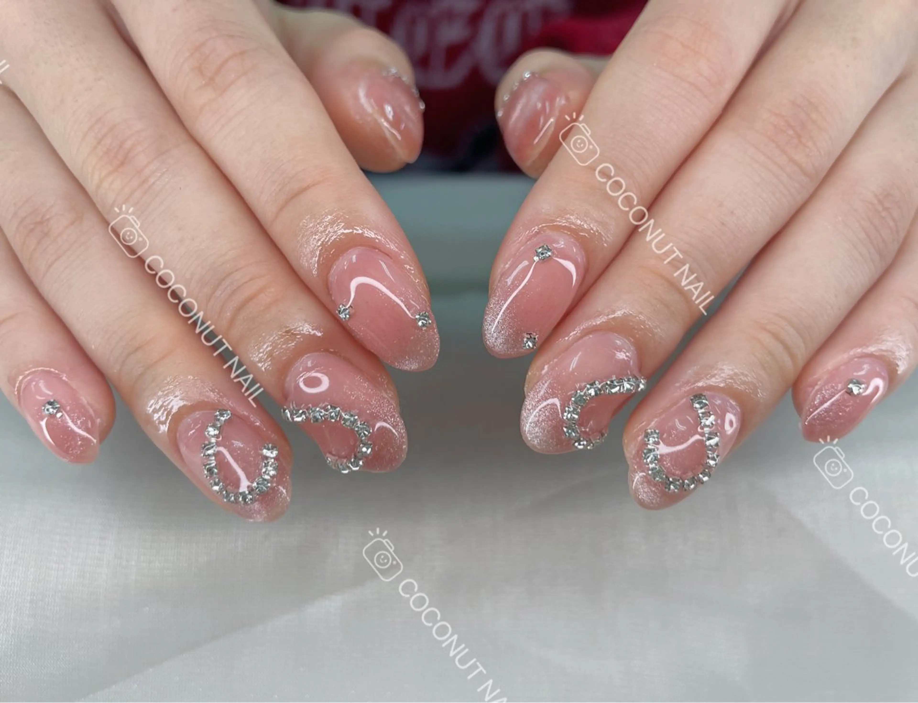 ネイル ハンドネイル 神田 ココナッツのネイルデザイン