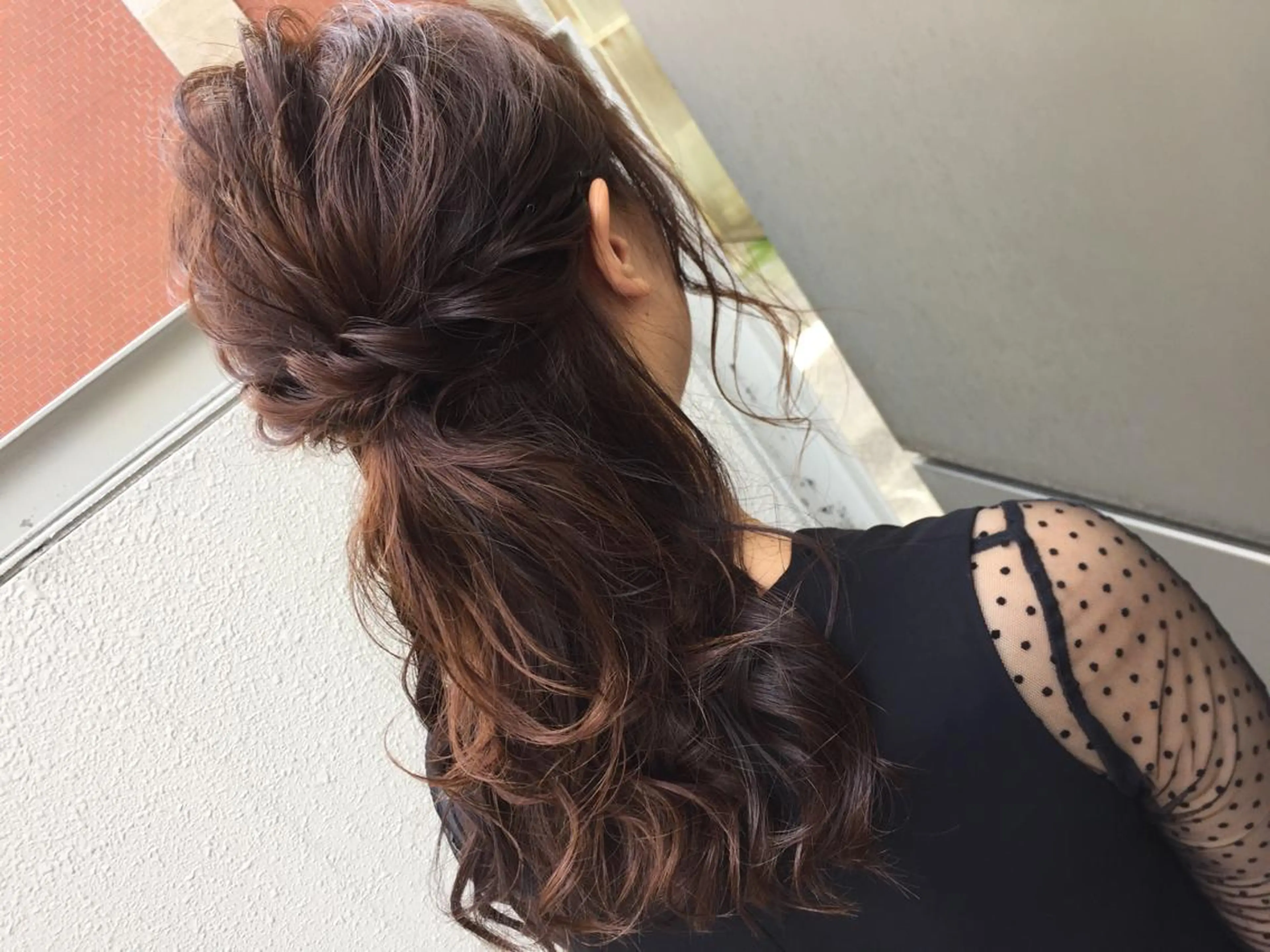 セミロング darts所属・松永 雄樹のヘアスタイル