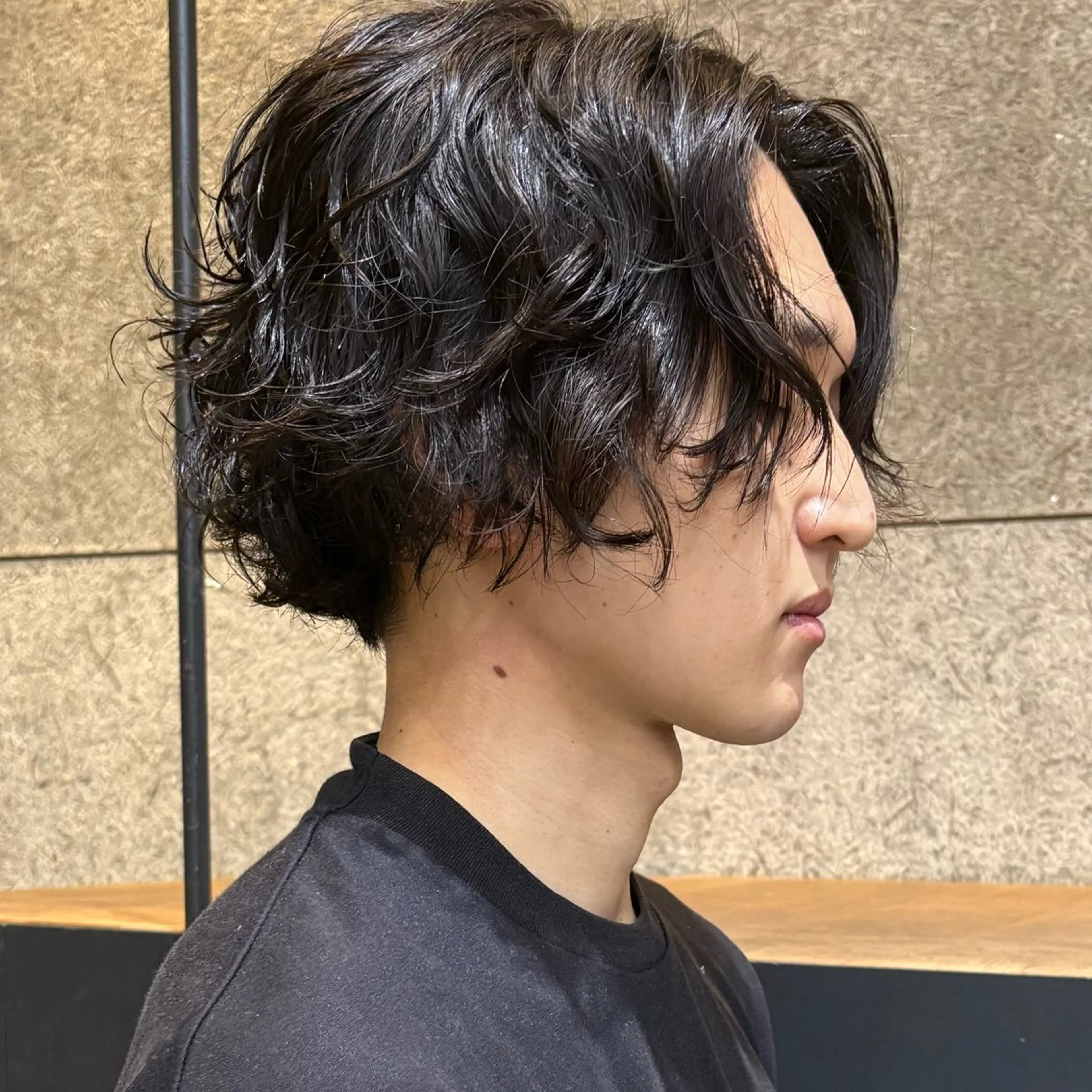 ミディアム パーマ ブリーチカラー特化 🌱/渡邉日向のヘアスタイル