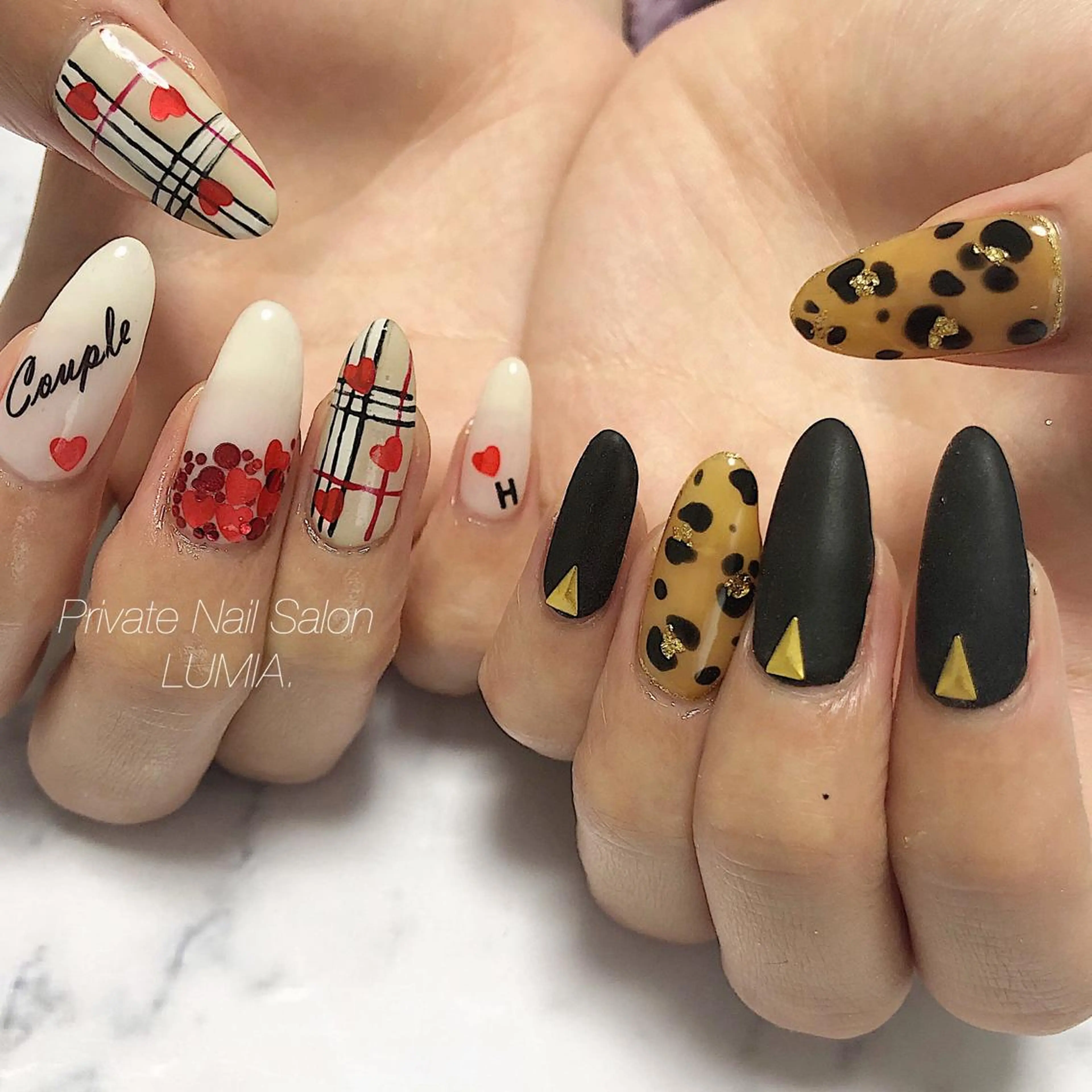 ネイル nail&eyelash Rine所属・Rine 放出 (リネ)のネイルデザイン