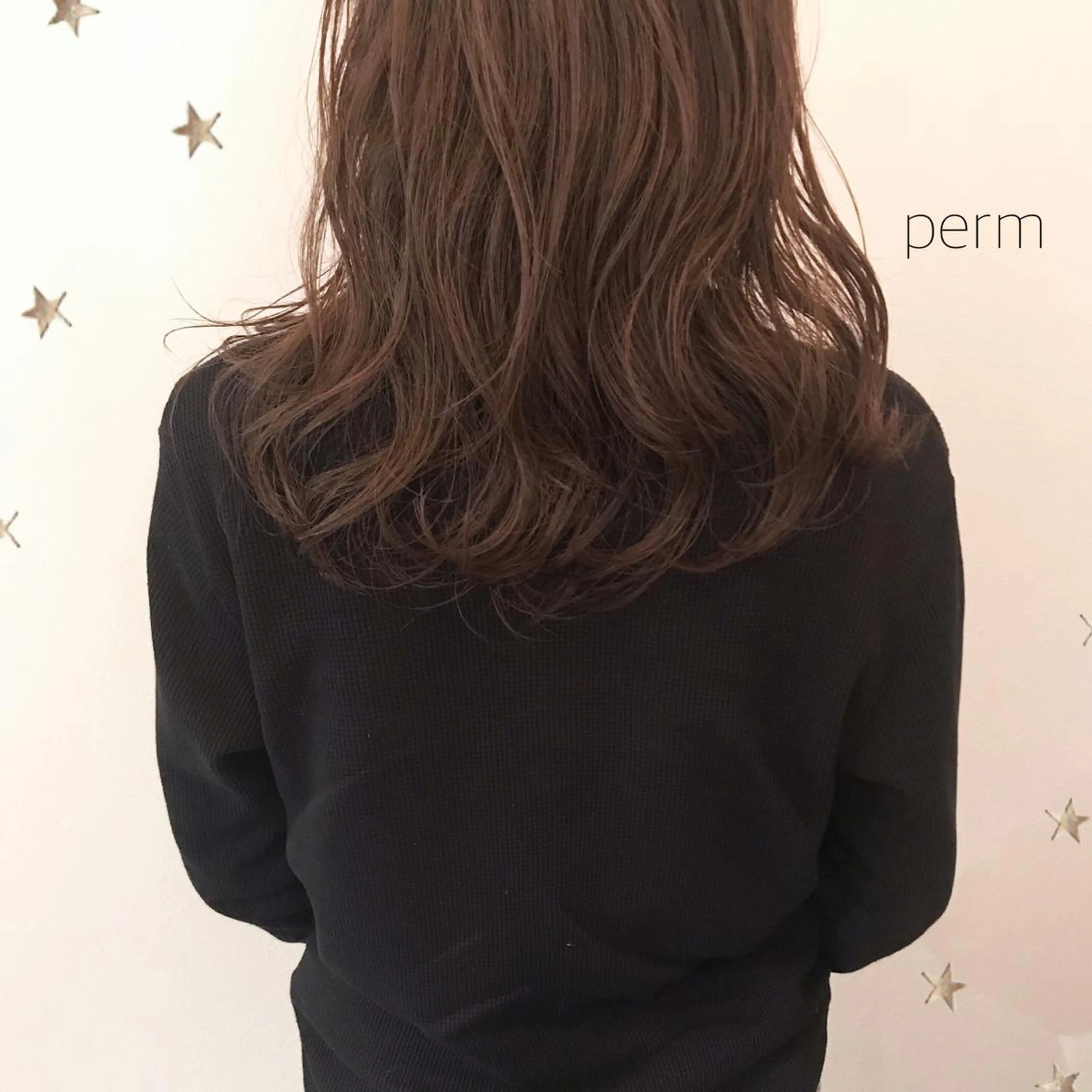 セミロング パーマ salon AKIRA所属・市川 千夏のヘアスタイル