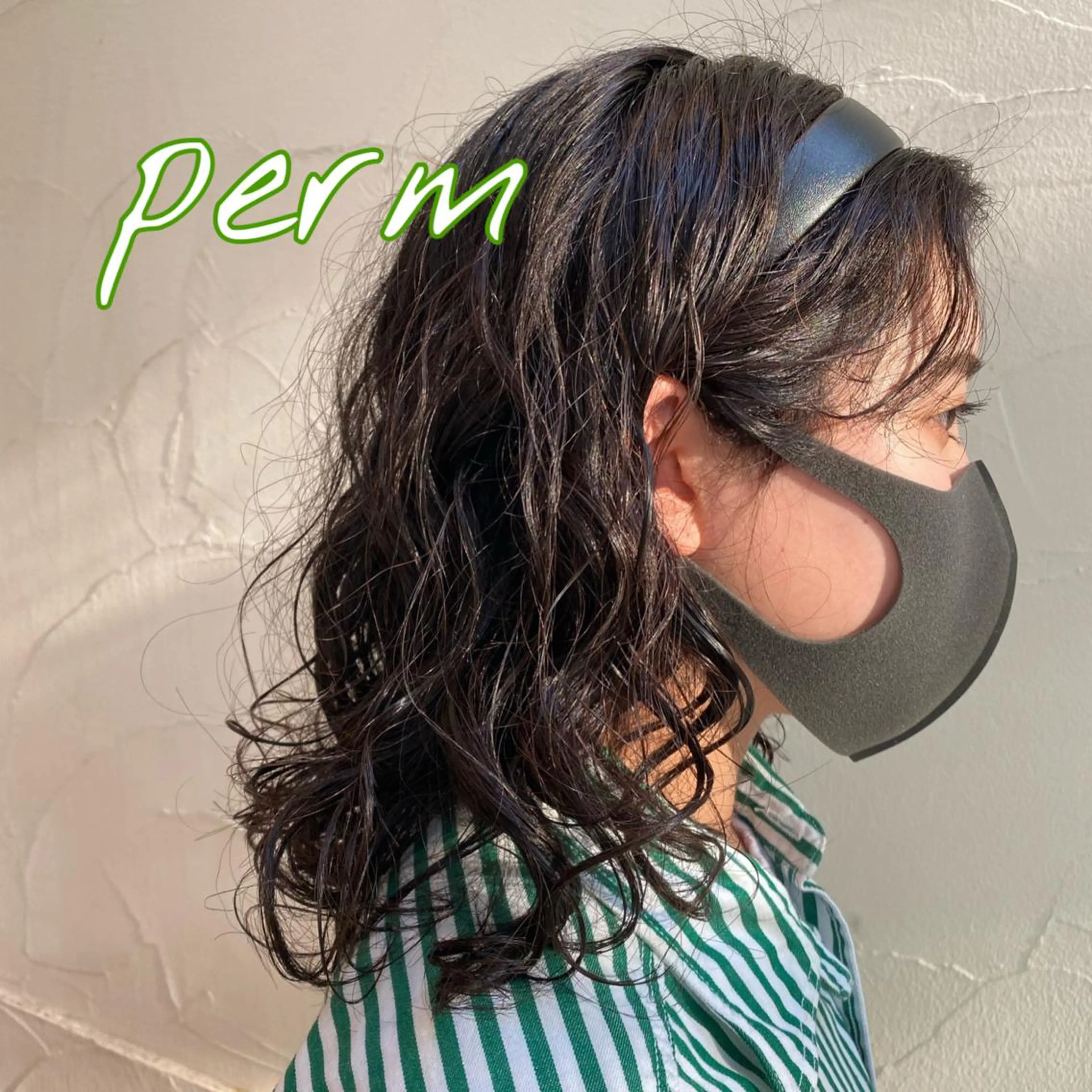 セミロング パーマ セミロングパーマ CYAN.栄店所属・パーマ/髪質改善 【榎本千夏】のヘアスタイル