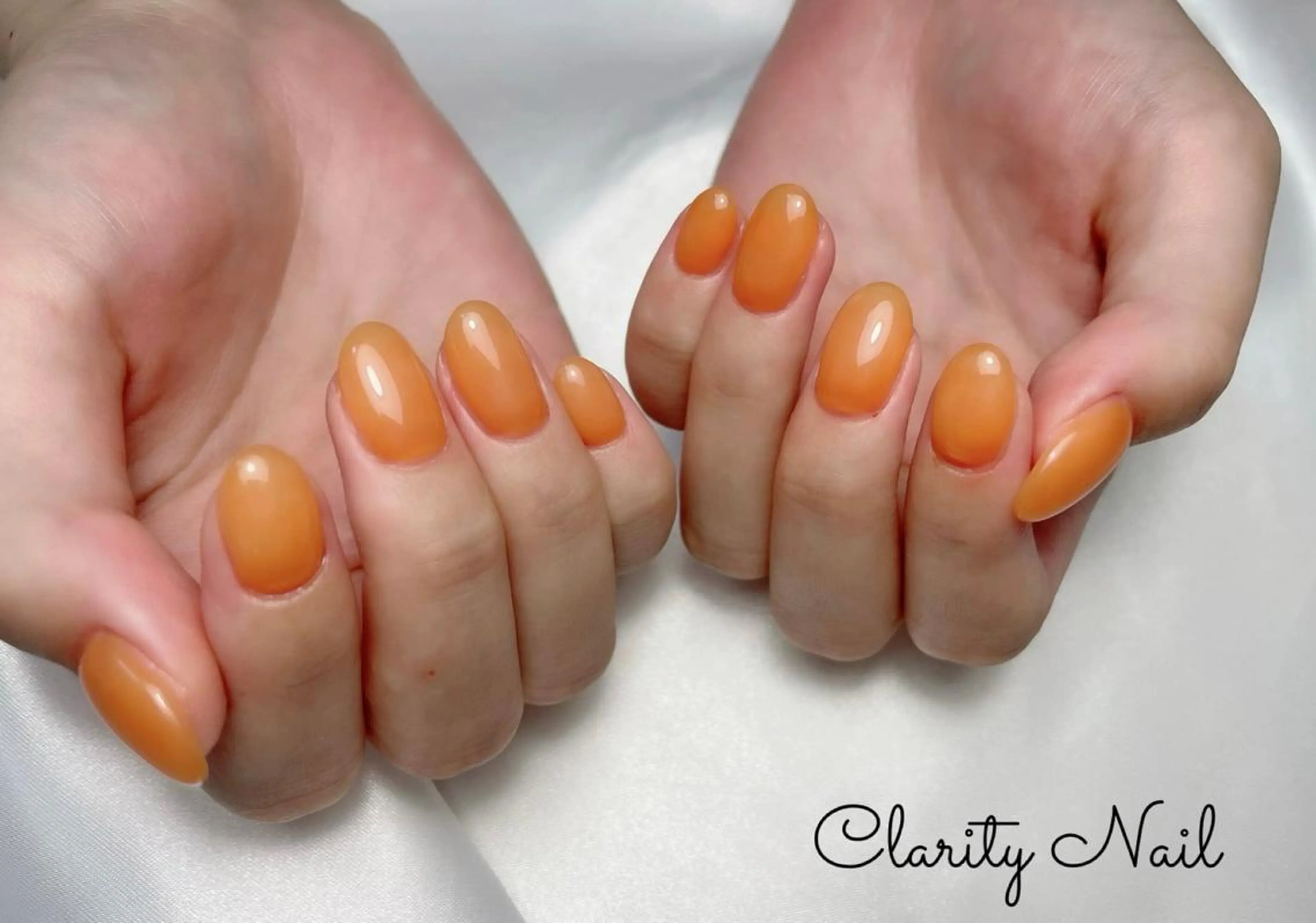 ネイル ワンカラーネイル ハンドネイル Clarity Nailのネイルデザイン