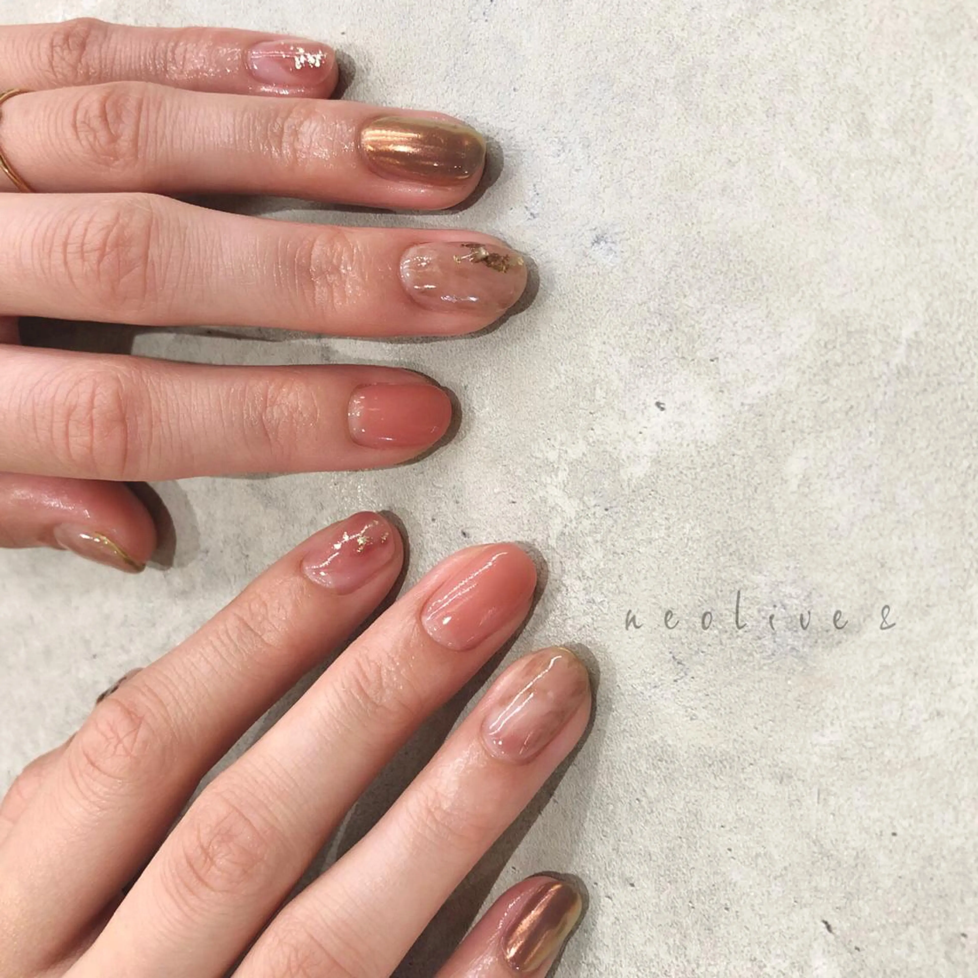 ネイル ハンドネイル Yuriko Omi パラジェル/渋谷のネイルデザイン