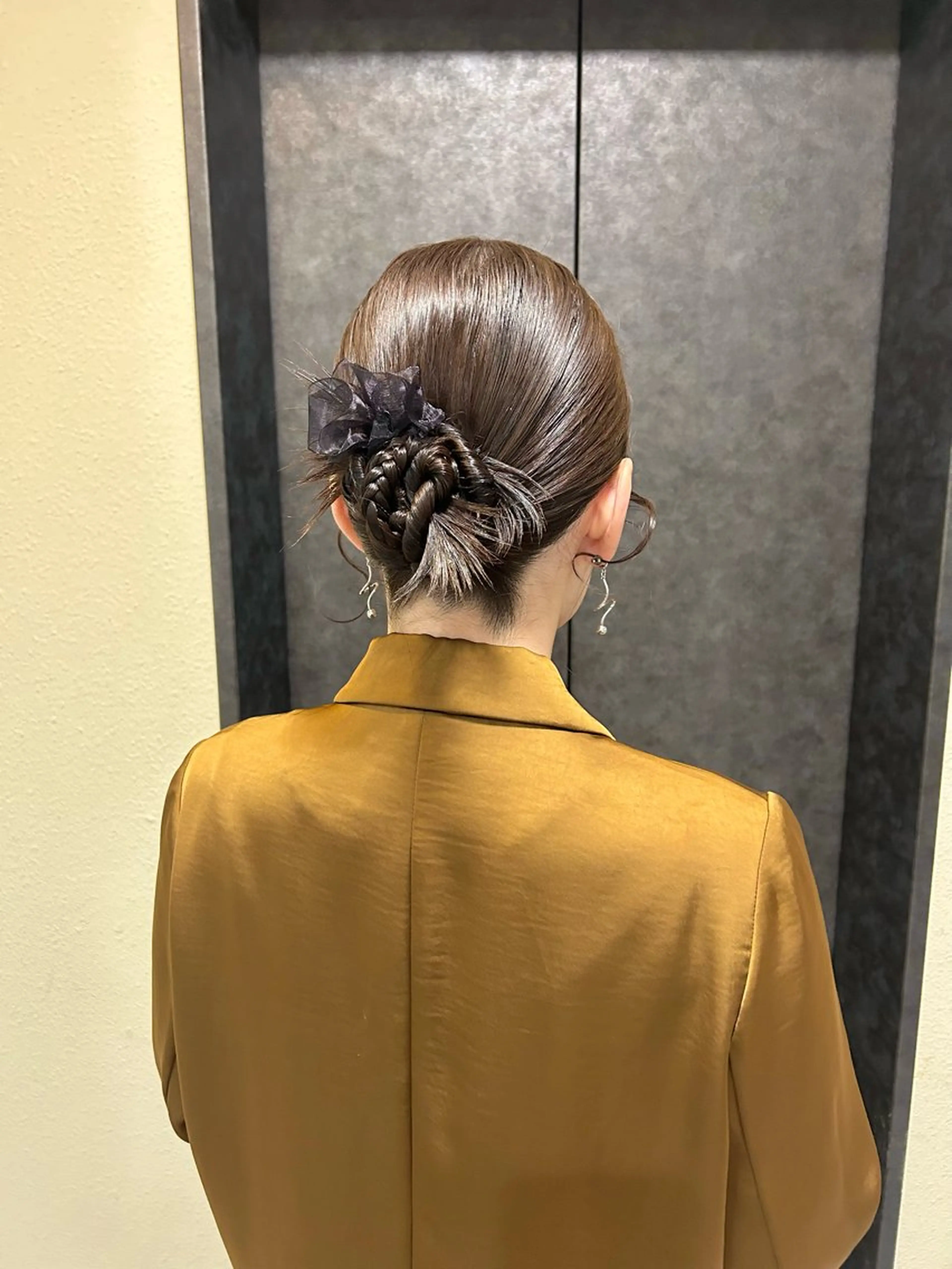 ミディアム ヘアセット Mila Hazukiのヘアスタイル