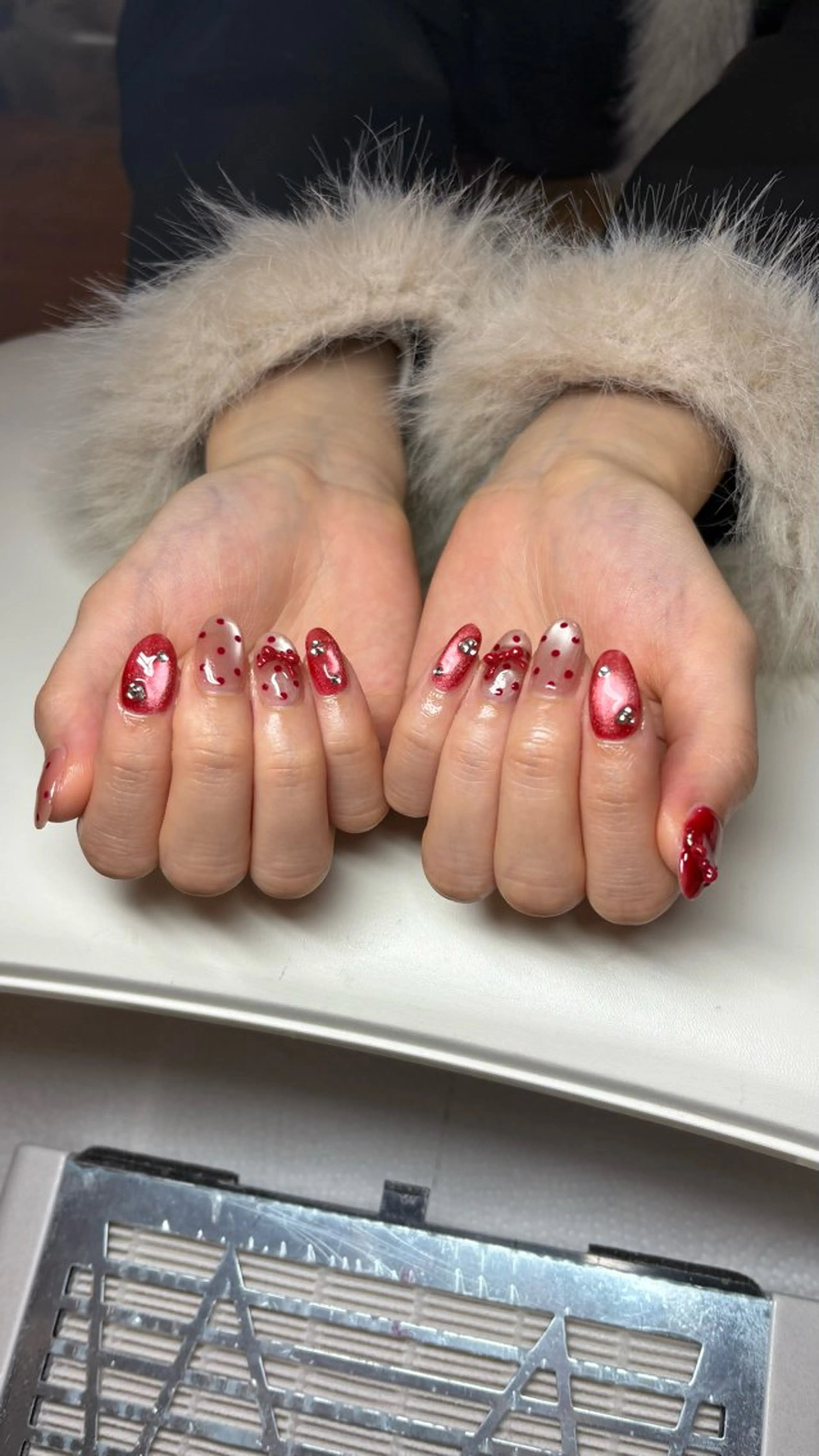 ネイル マグネットネイル ハンドネイル Lily Nailのネイルデザイン