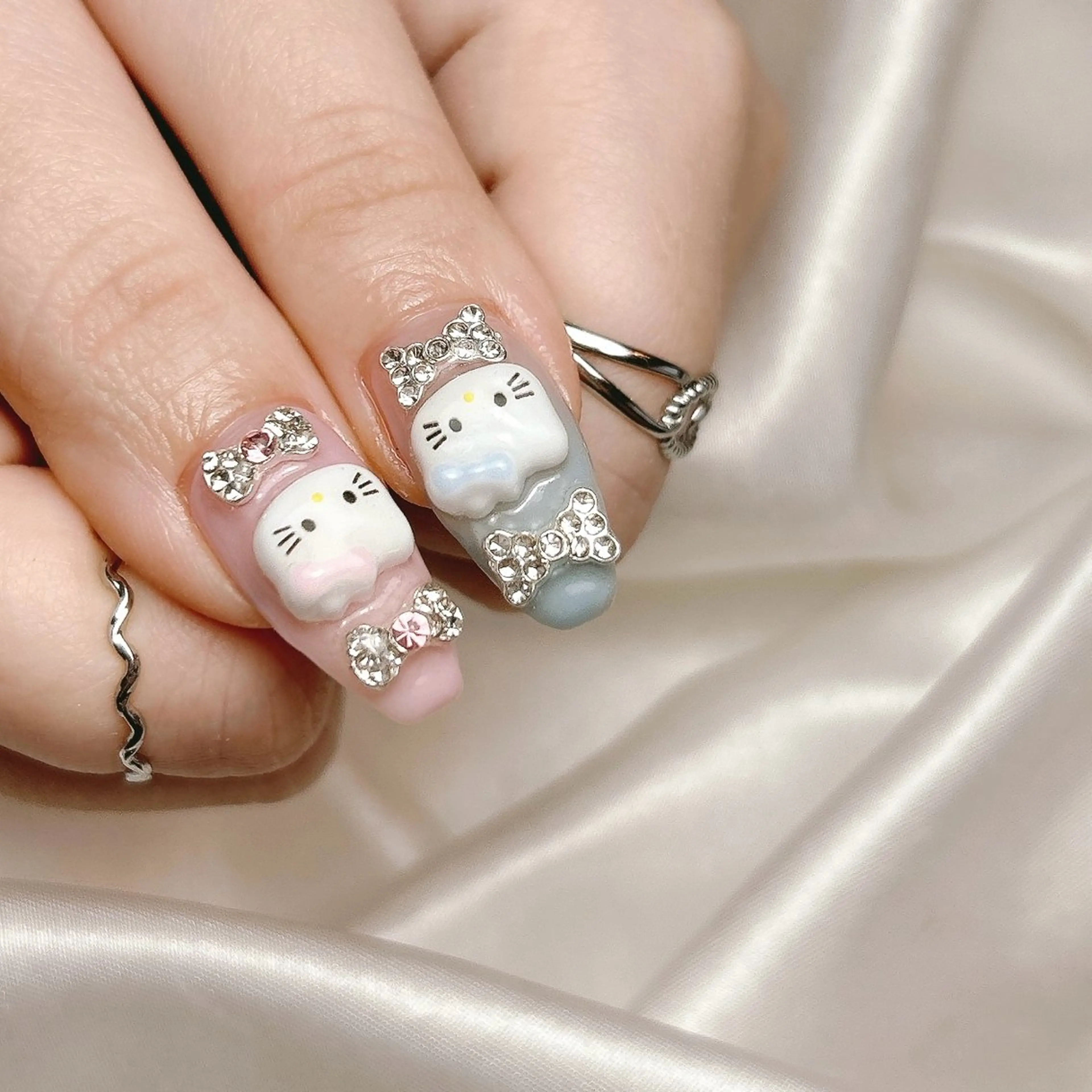 ネイル ハンドネイル junna のぞいてねのネイルデザイン