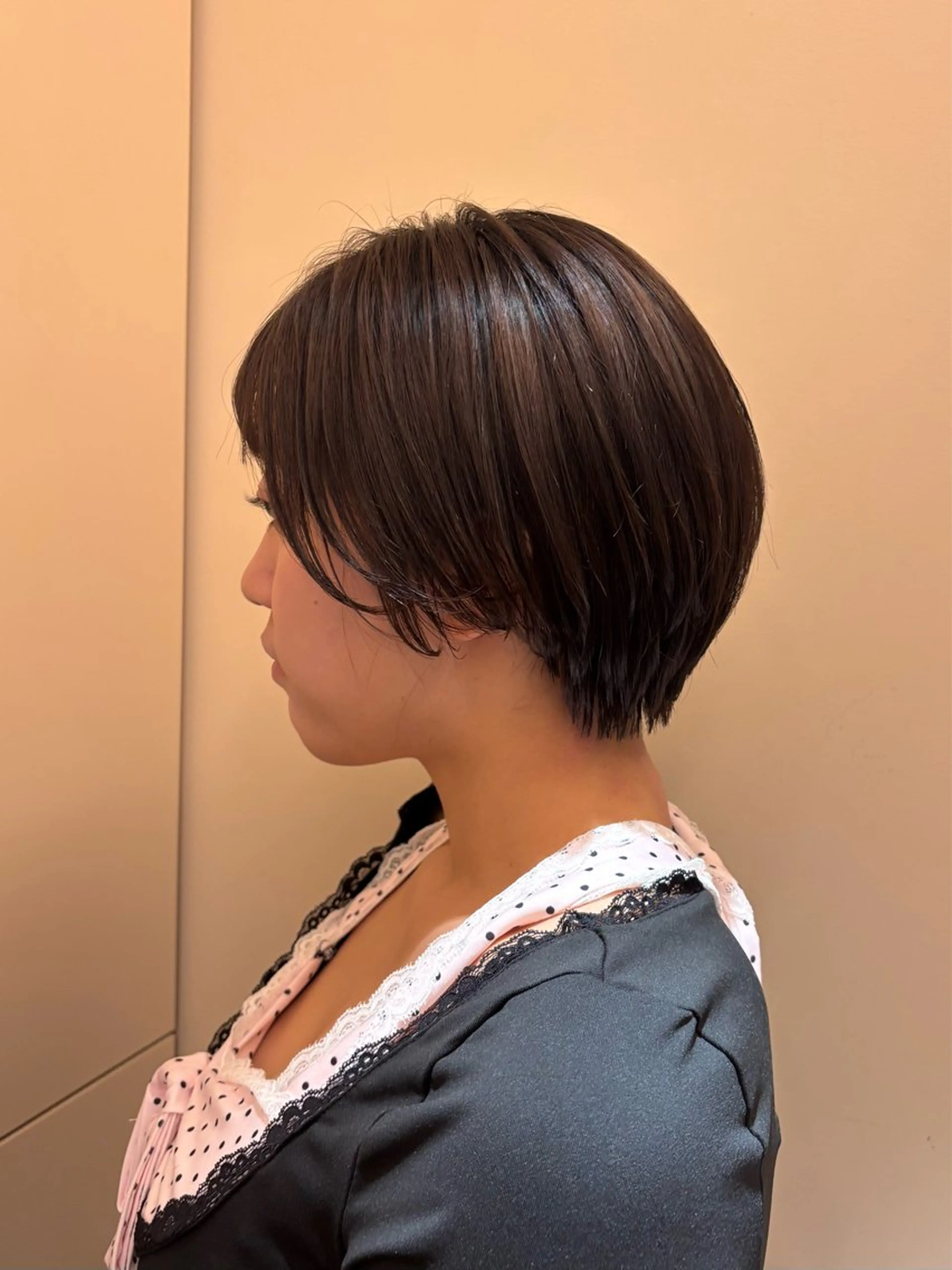 ショート カラー ヘアアレンジ 似合わせカットカラー 💎モエのヘアスタイル