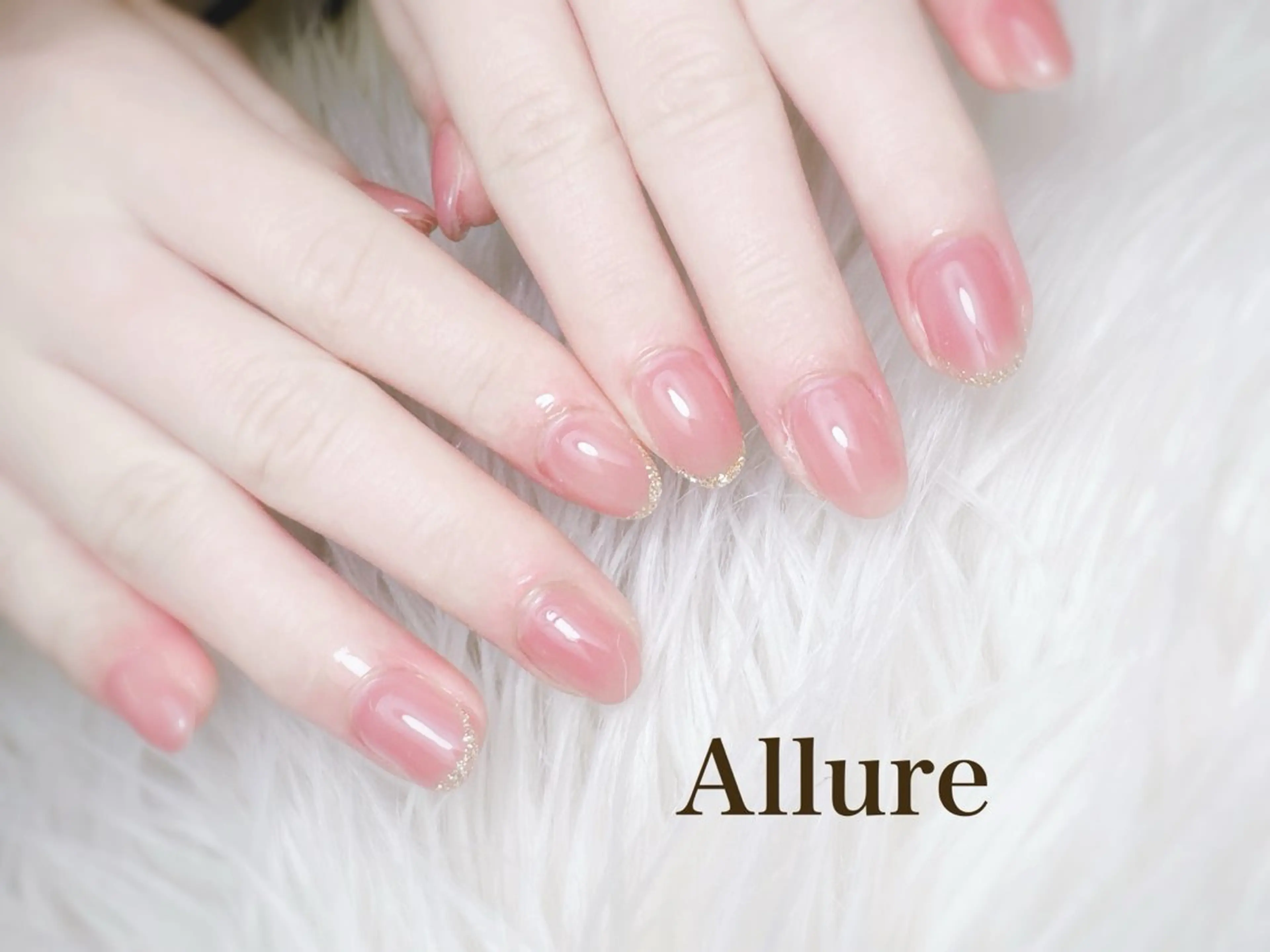 ネイル ラメ(グリッター) Allure Yuuのネイルデザイン