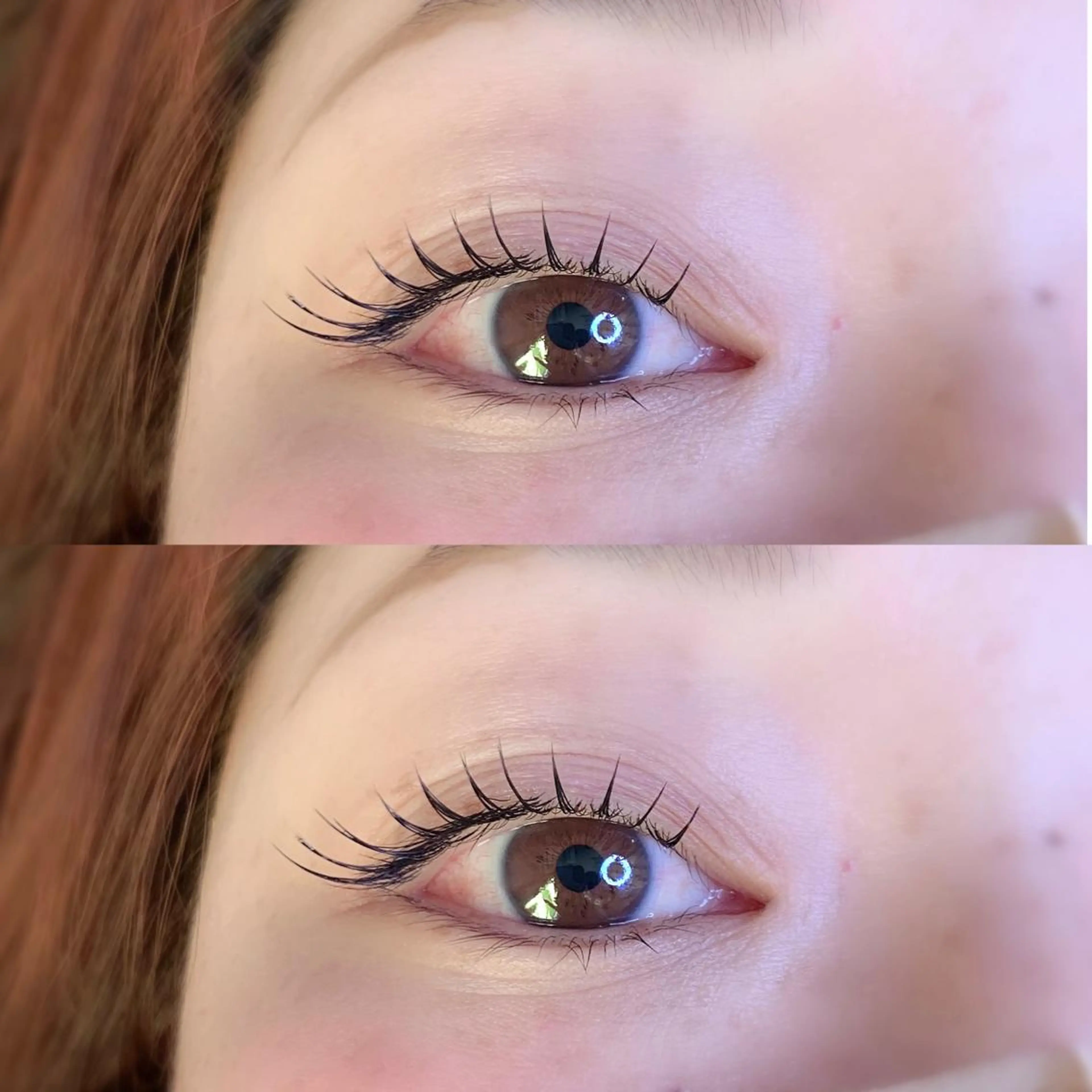 マツエク・マツパ フラットラッシュ 目尻長め マツエク p's  club所属・藤田 あゆみのマツエク・マツパデザイン