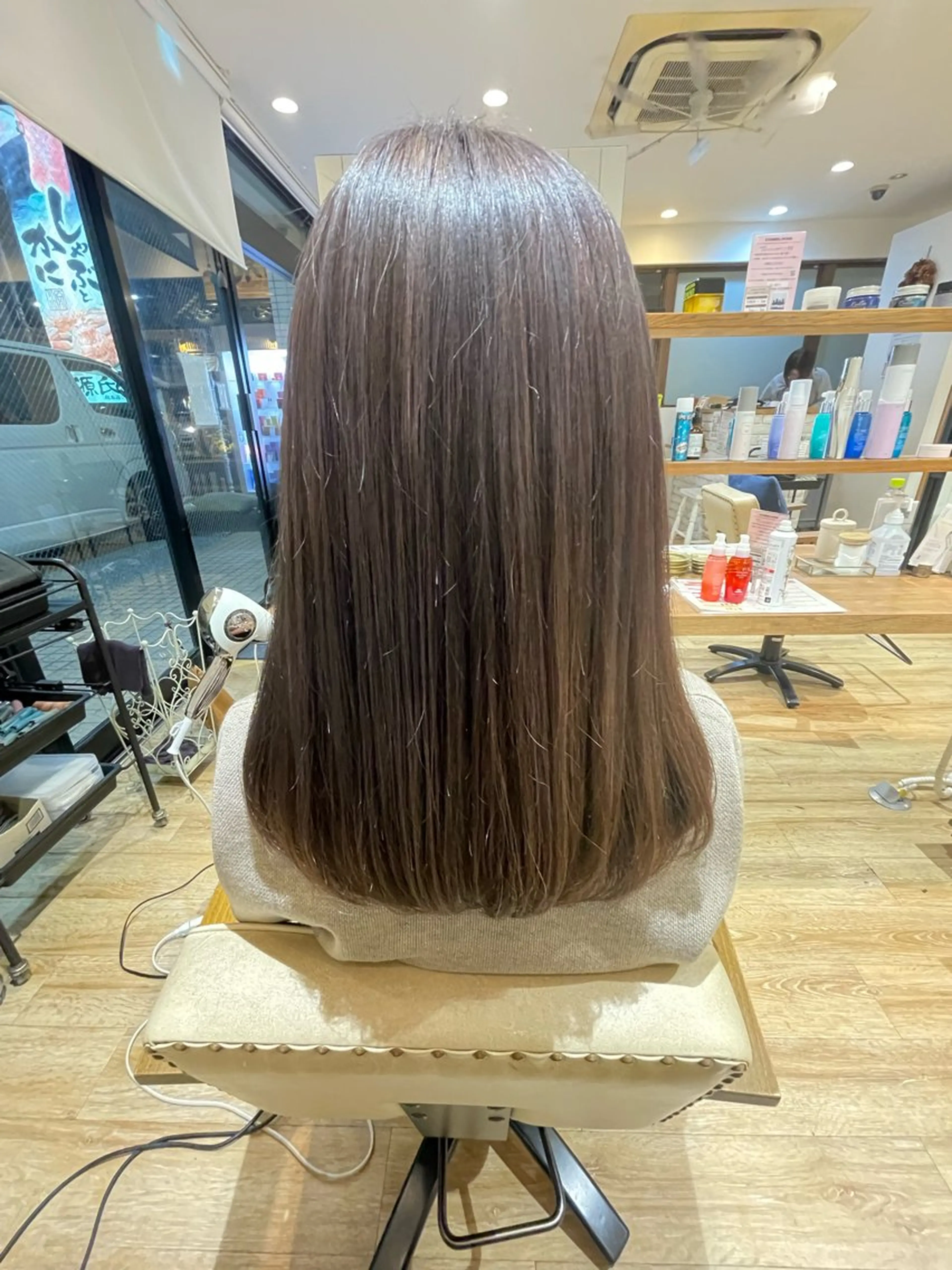 ロング ボブカット 佐々木 祐太のヘアスタイル