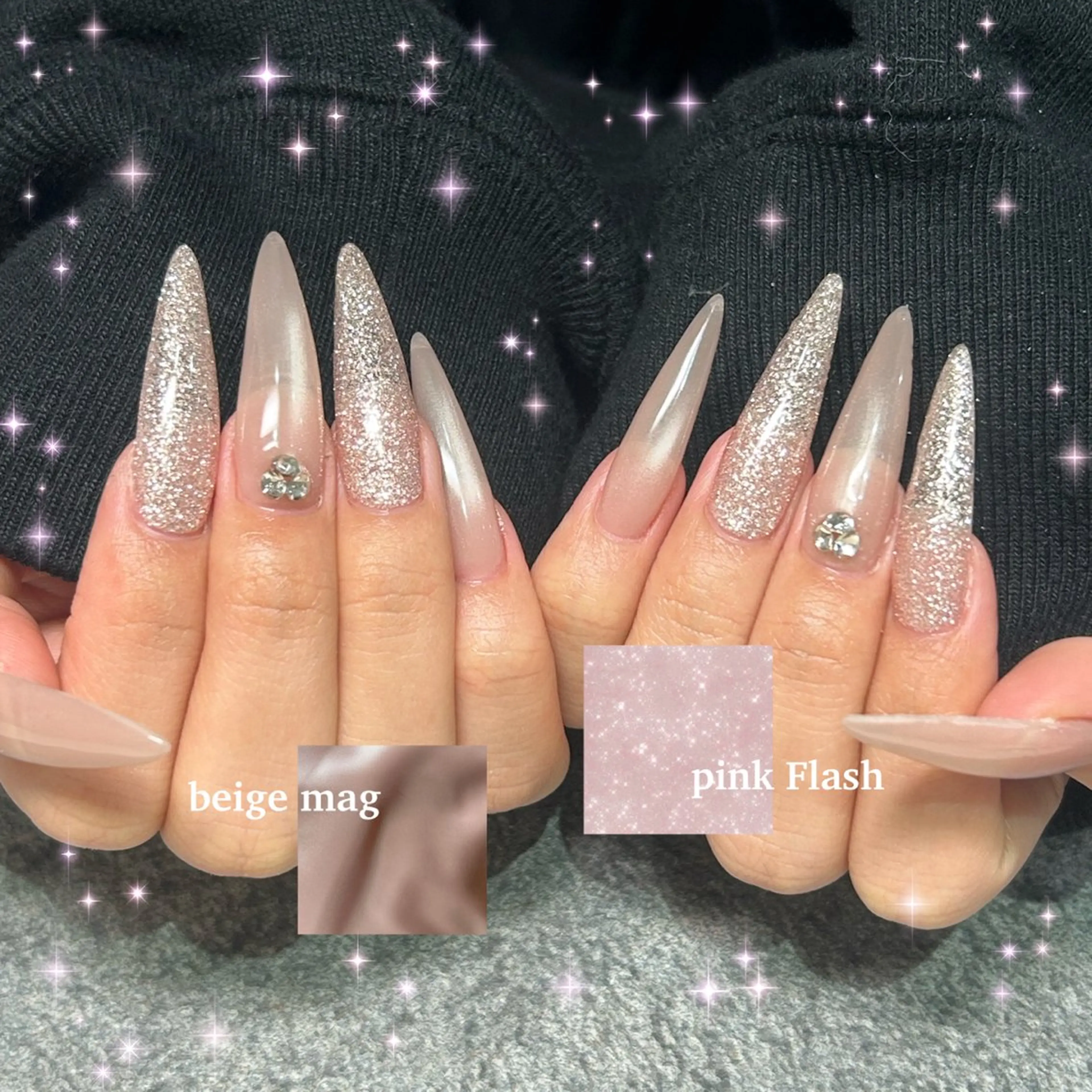 ネイル ハンドネイル 本間 海音のネイルデザイン