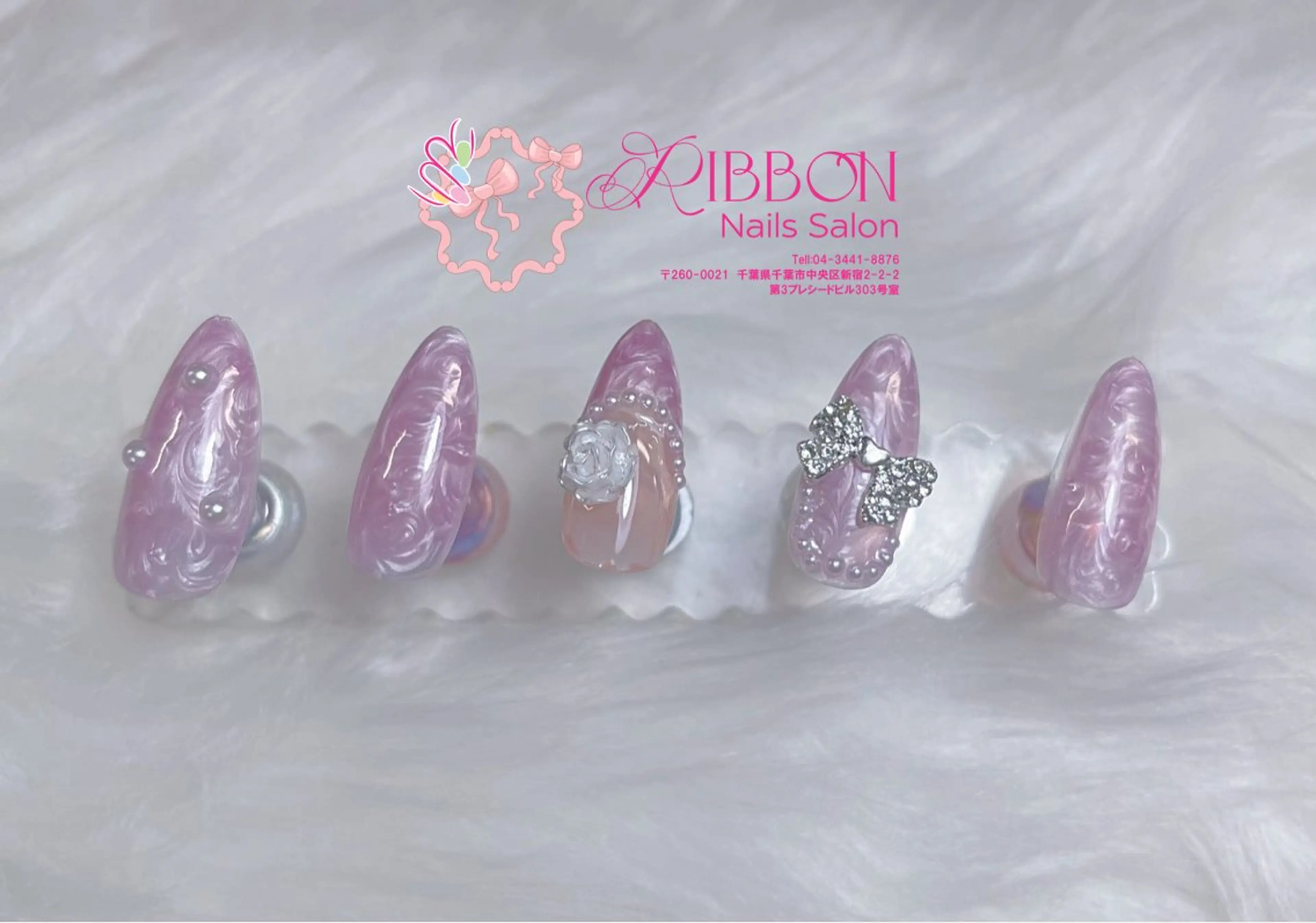 ネイル チークネイル フットネイル フレンチネイル グラデーション 韓国ネイル Ribbonnail salonのネイルデザイン