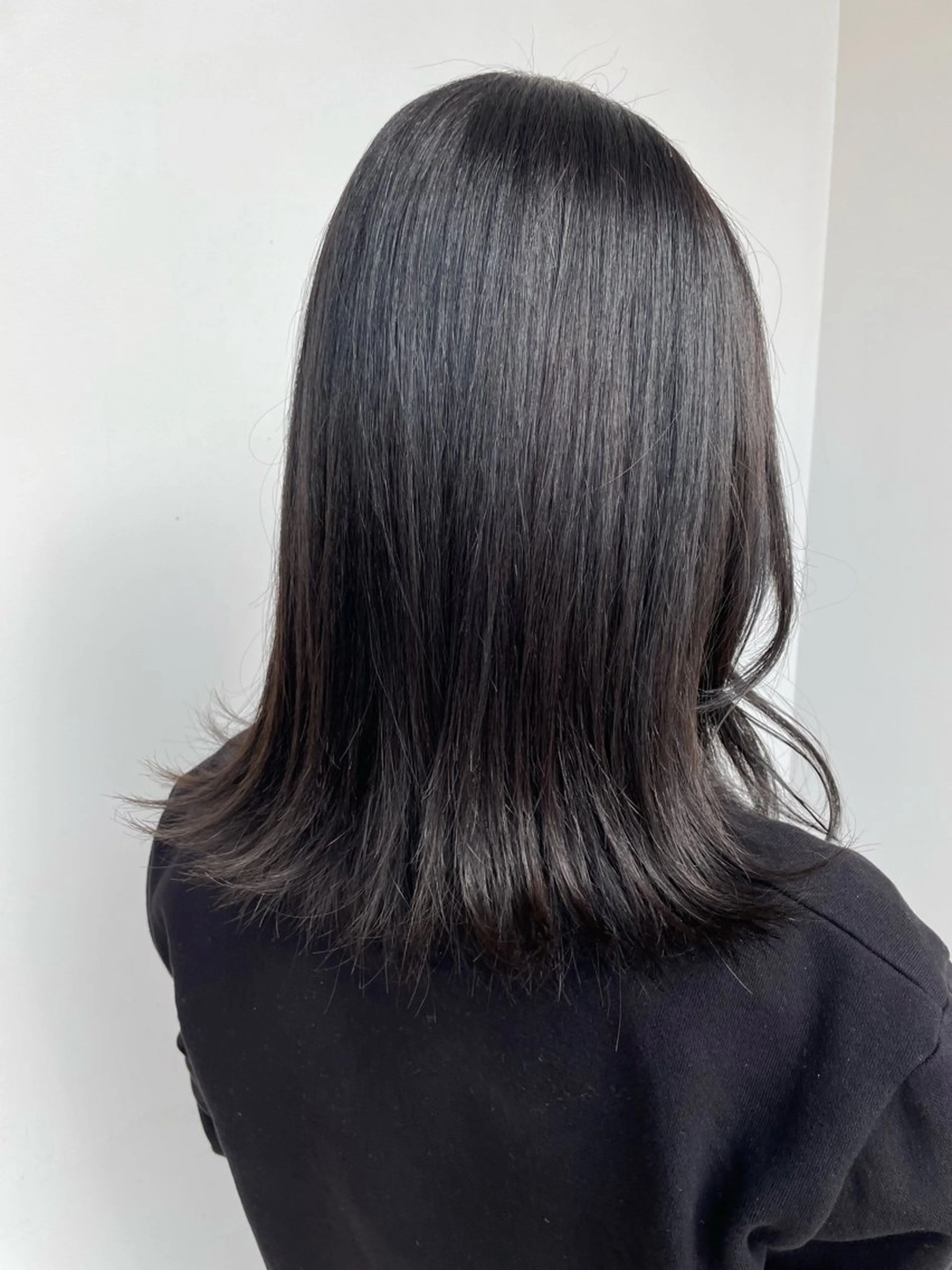 ミディアム くびれヘア カット ヘアカラー トリートメント ボブ/ミディアム 親しみやすさ/さくらのヘアスタイル