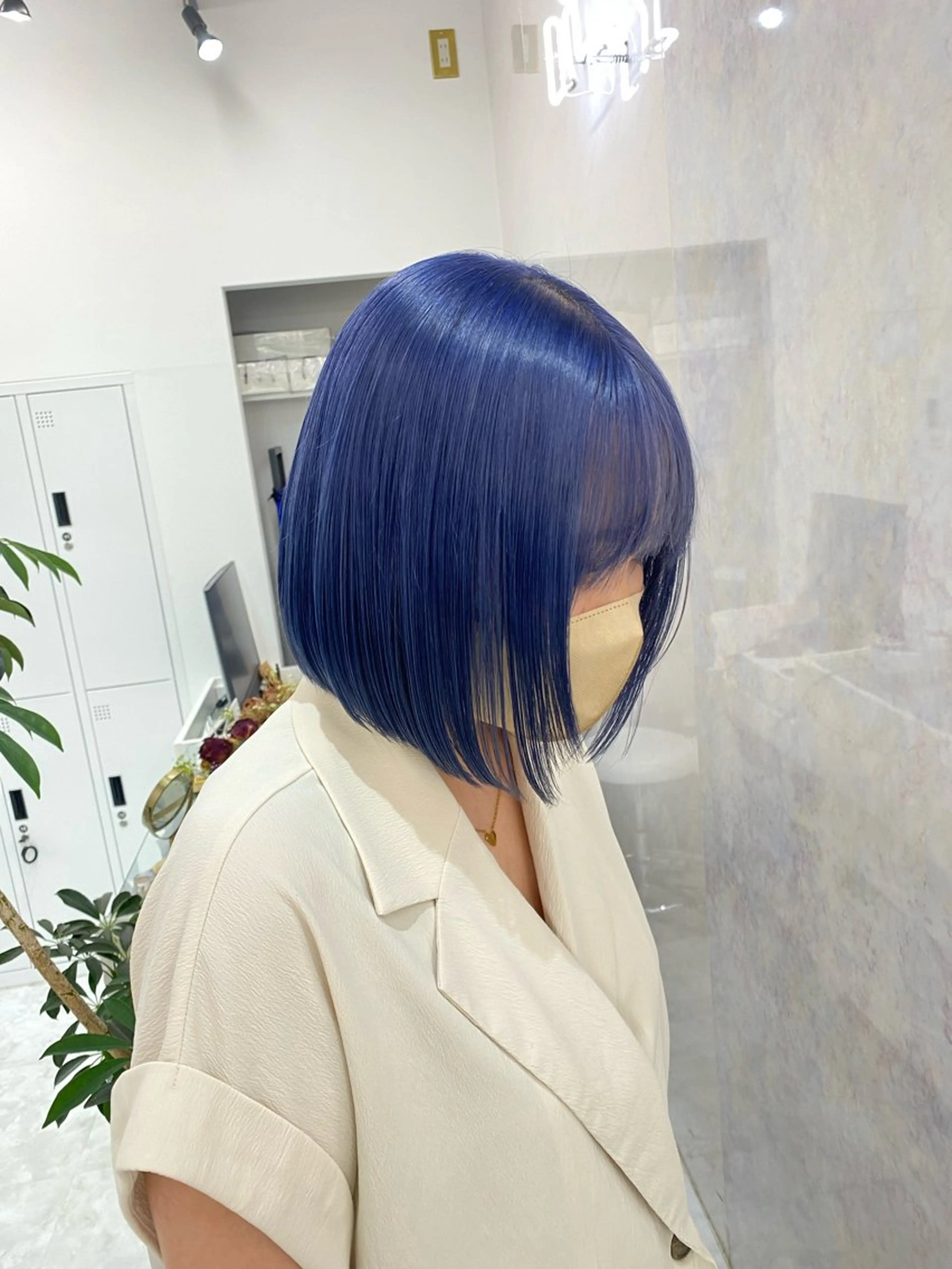 ミディアム カラー ヘアアレンジ メンズ カット ヘアカラー トリートメント SALOWIN所属・ハイトーン美容師 MASATOのヘアスタイル