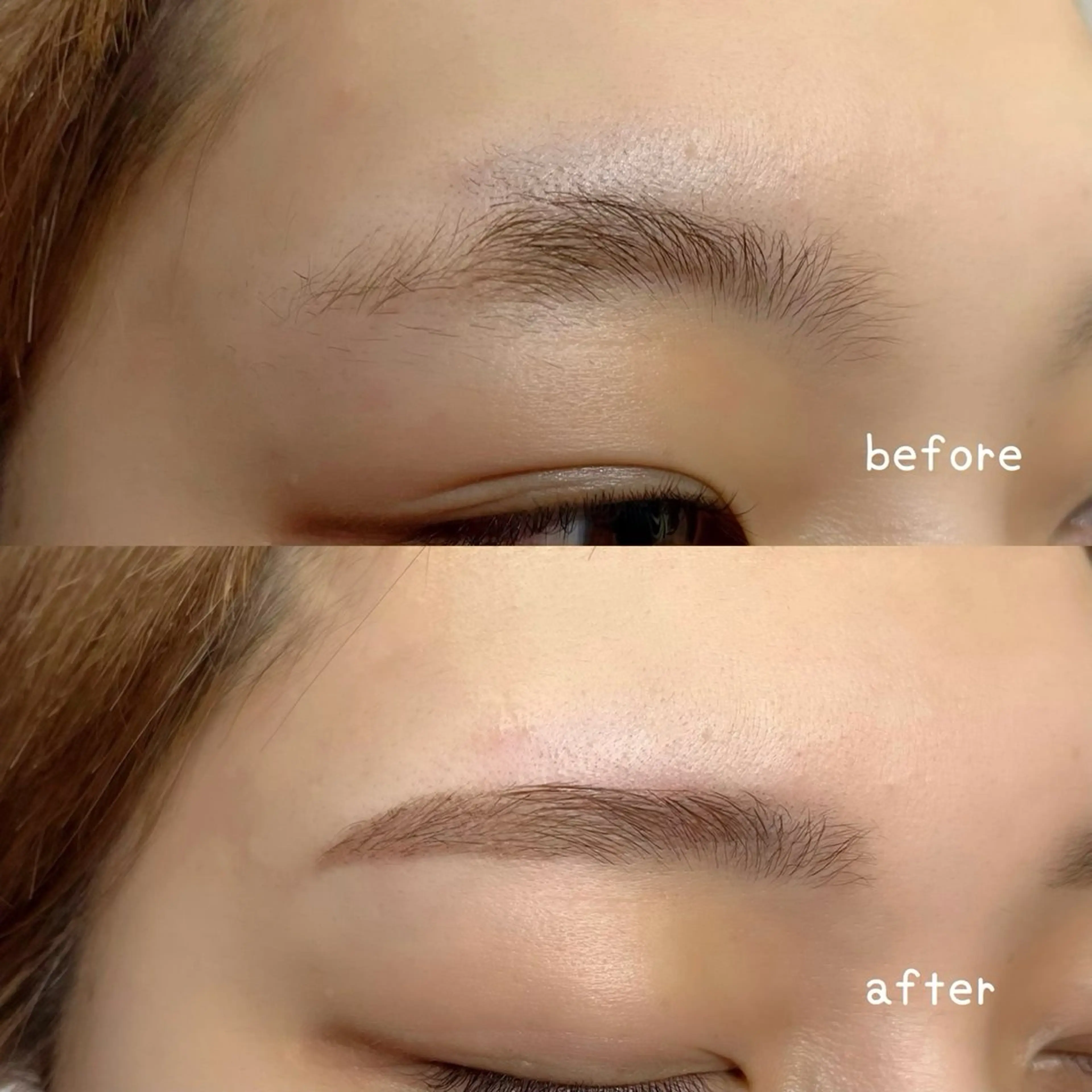 アイブロウ 眉毛ワックス脱毛 西島 雪輝のマツエク・マツパデザイン