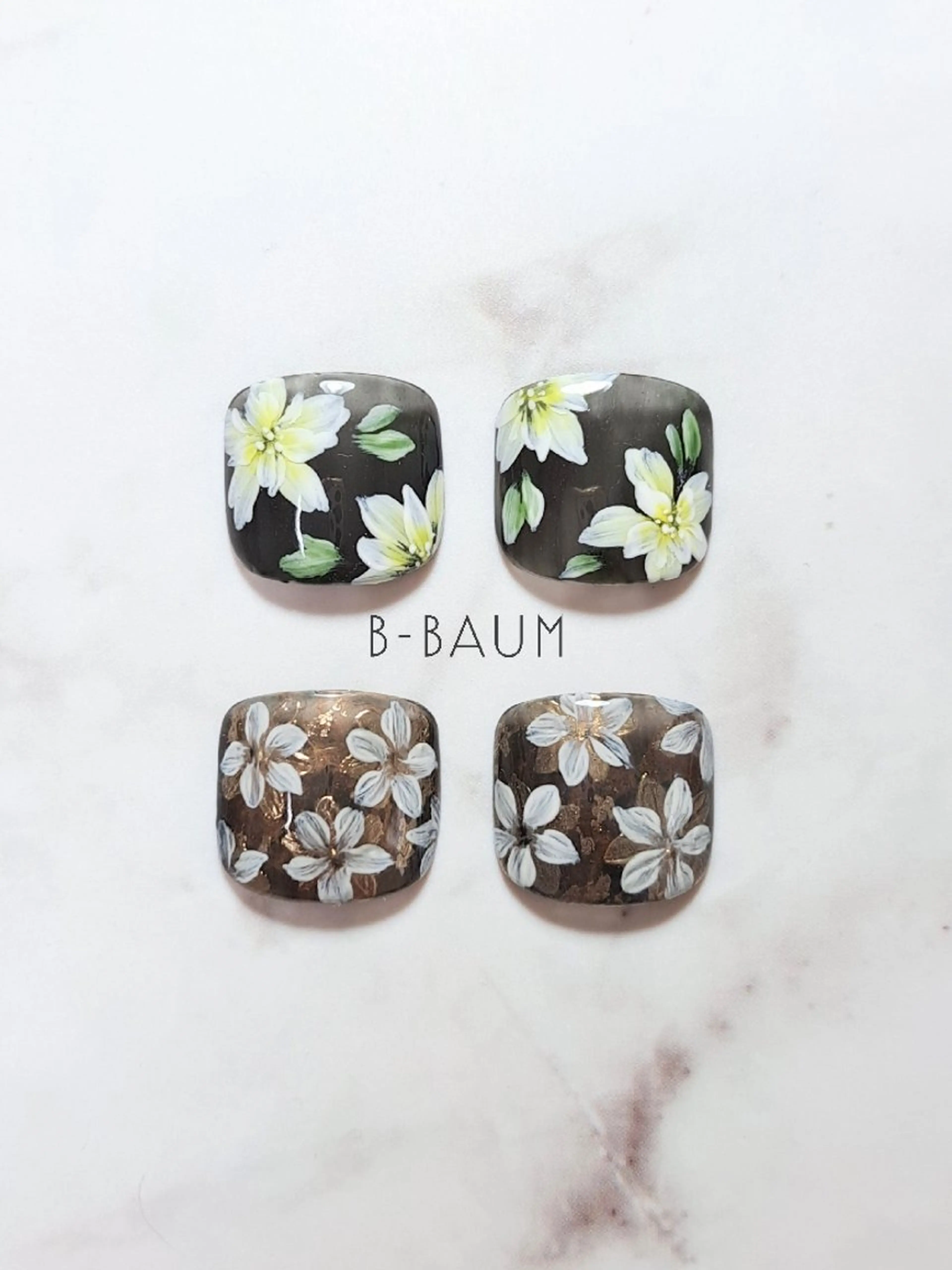 ネイル フットネイル B-BAUM  nailsalon のネイルデザイン