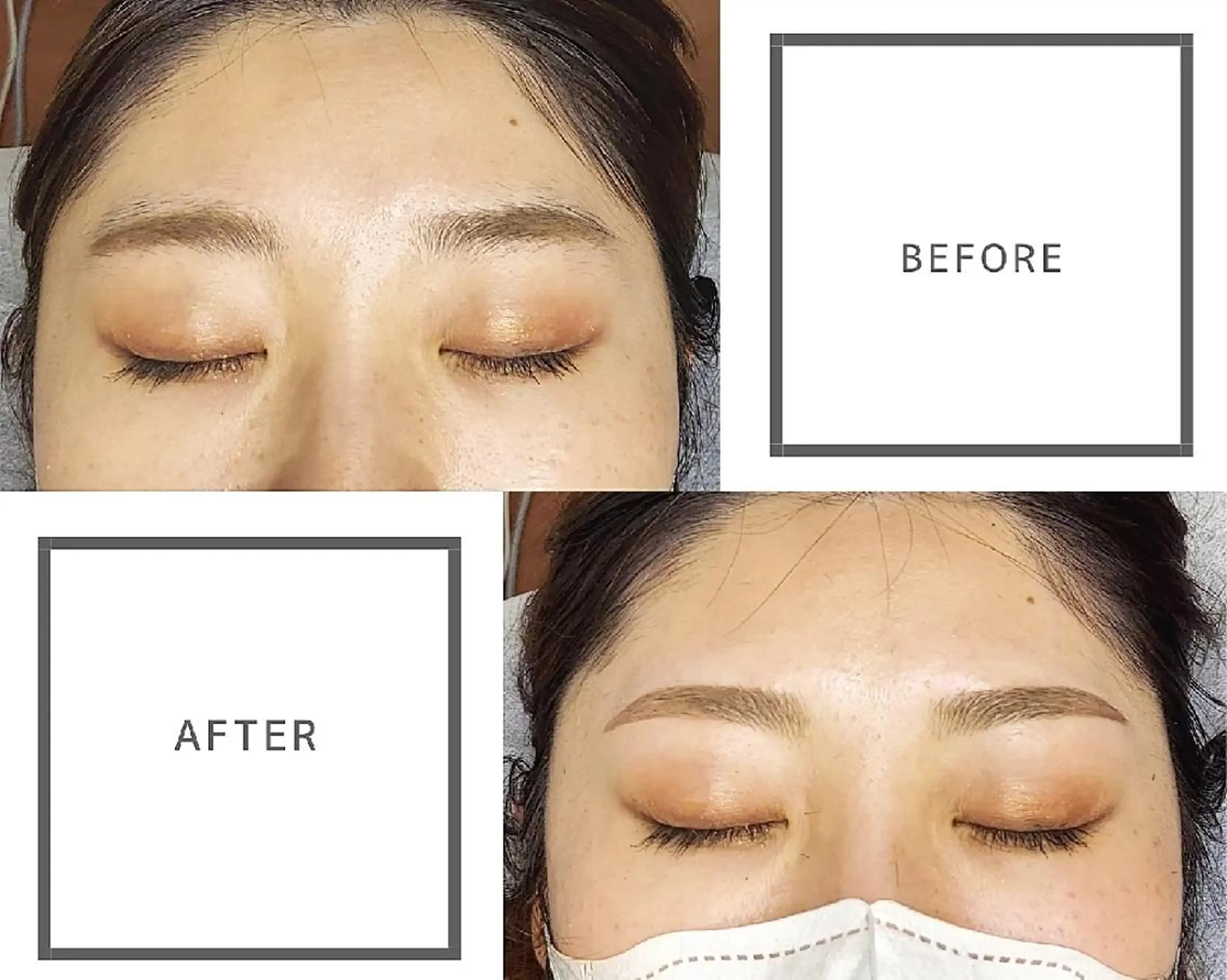 アイブロウ ワックス脱毛 眉カット その他(アイブロウ) U_la所属・U_la [ウーラ] 片岡の眉毛・アイブロウイメージ