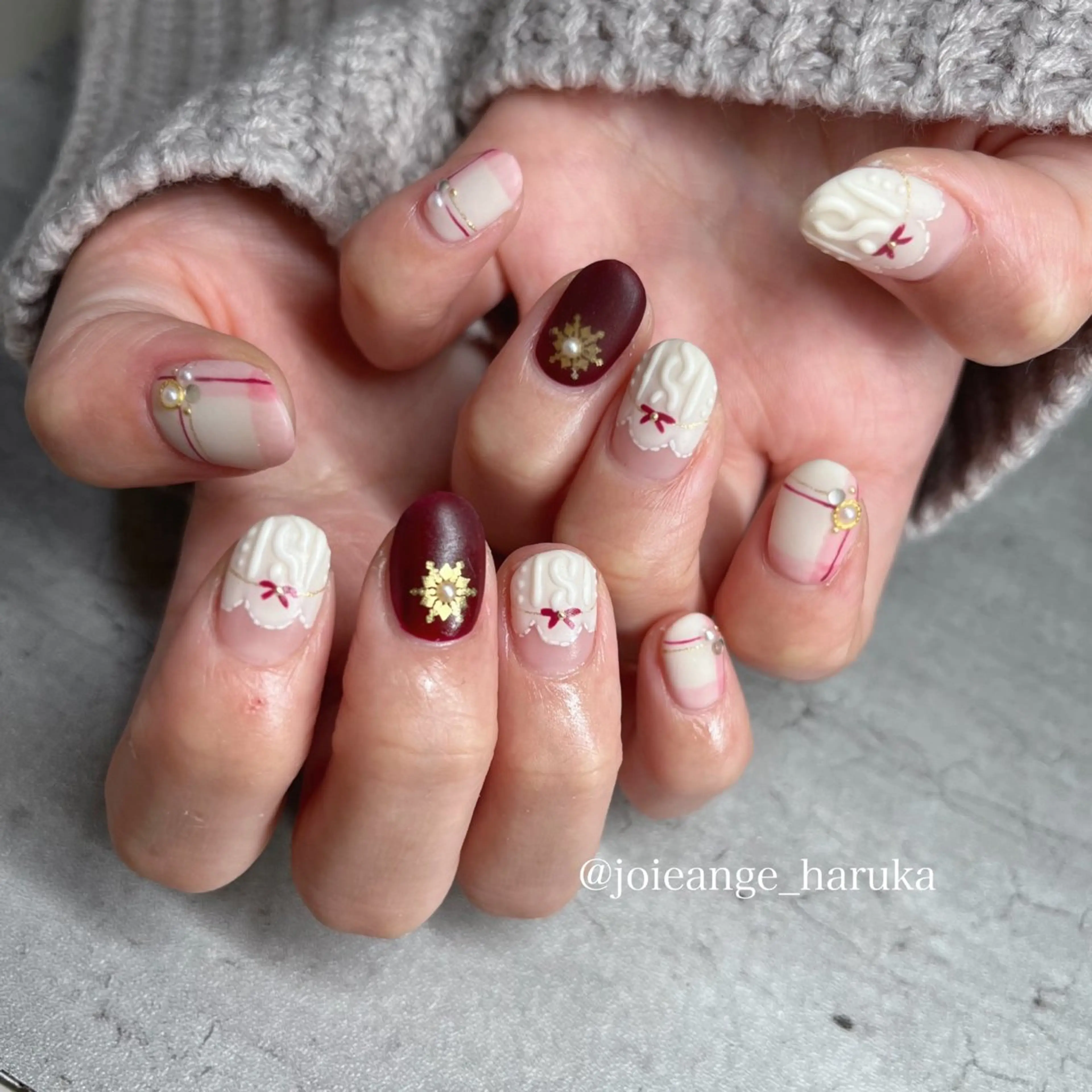 ネイル ハンドネイル haruka joieangeのネイルデザイン