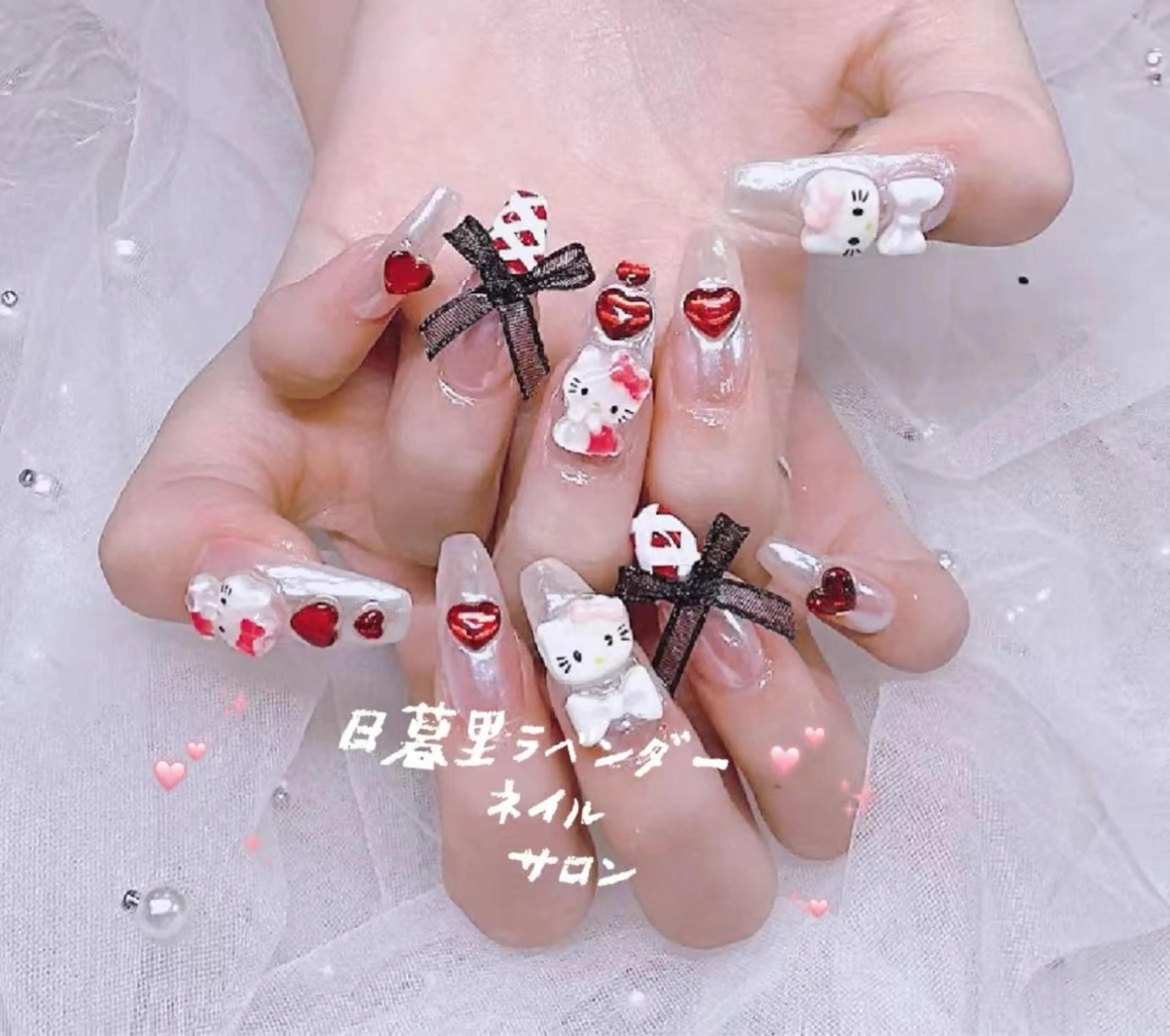 ネイル ラベンダー💖日暮里 ルル💖ネイルのネイルデザイン