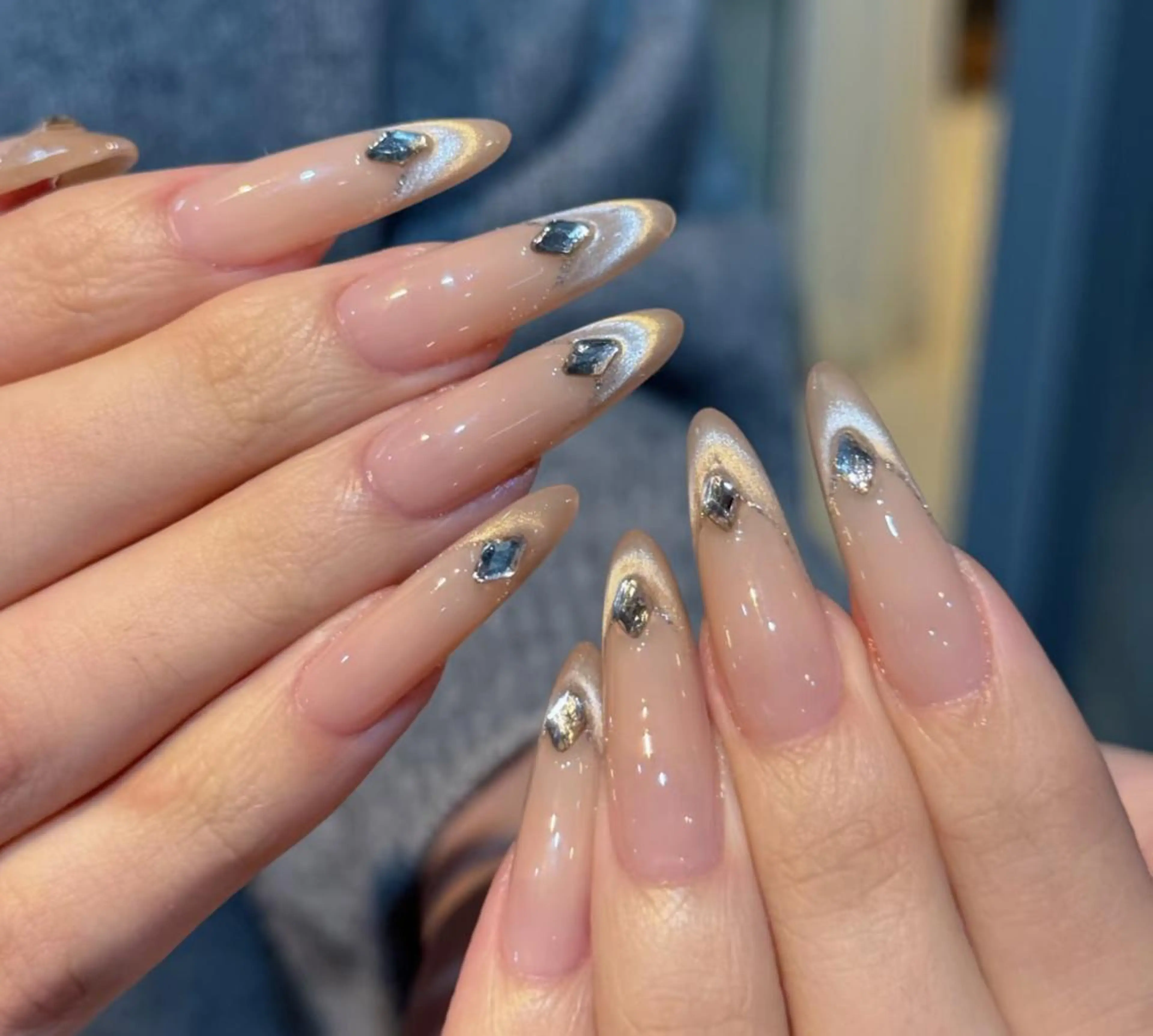 ネイル ハンドネイル ハンドケア 🍑 momo_nailのネイルデザイン