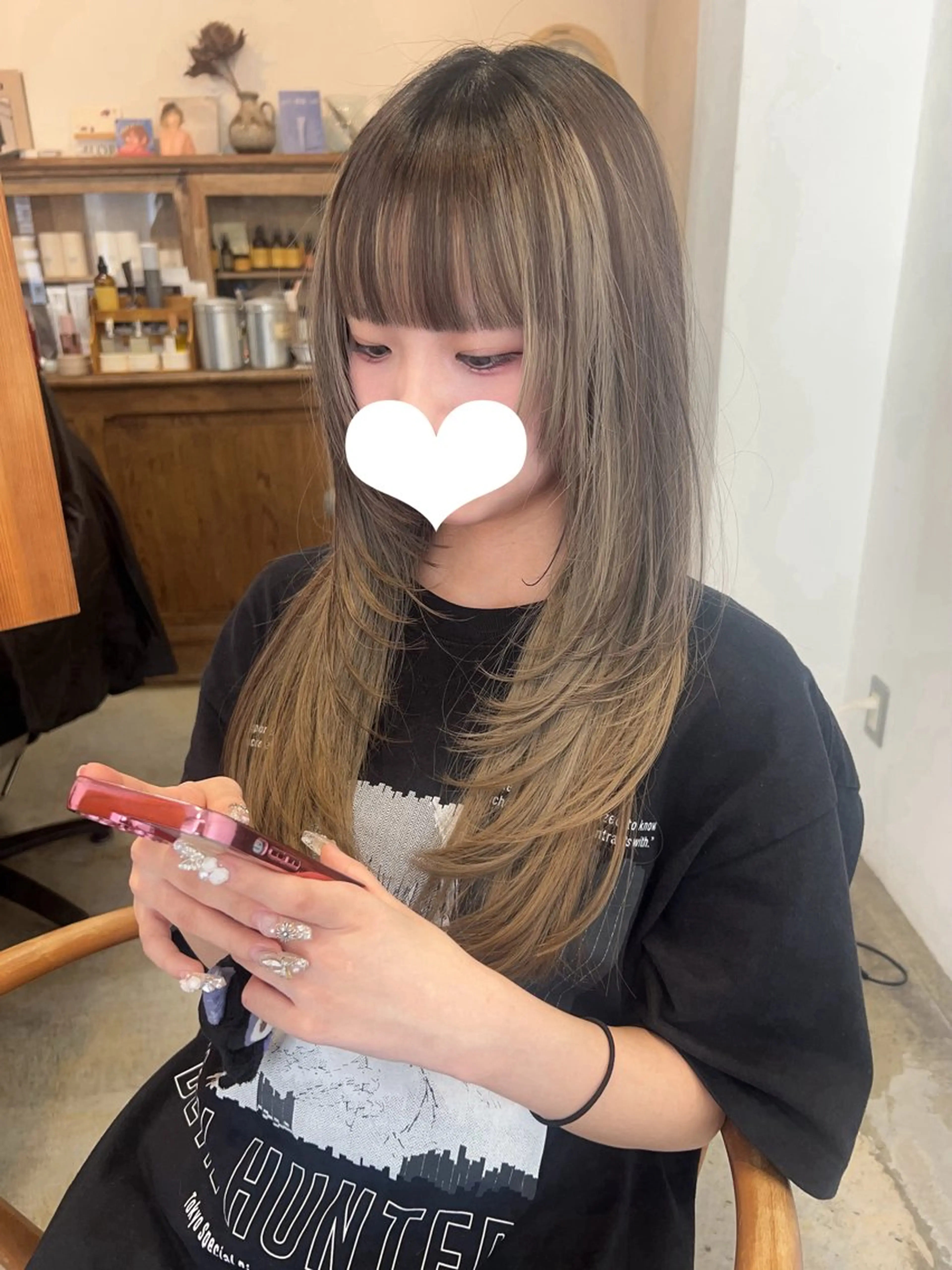 ロング カット トリートメント 韓国レイヤー/ハイ トーン/優太のヘアスタイル