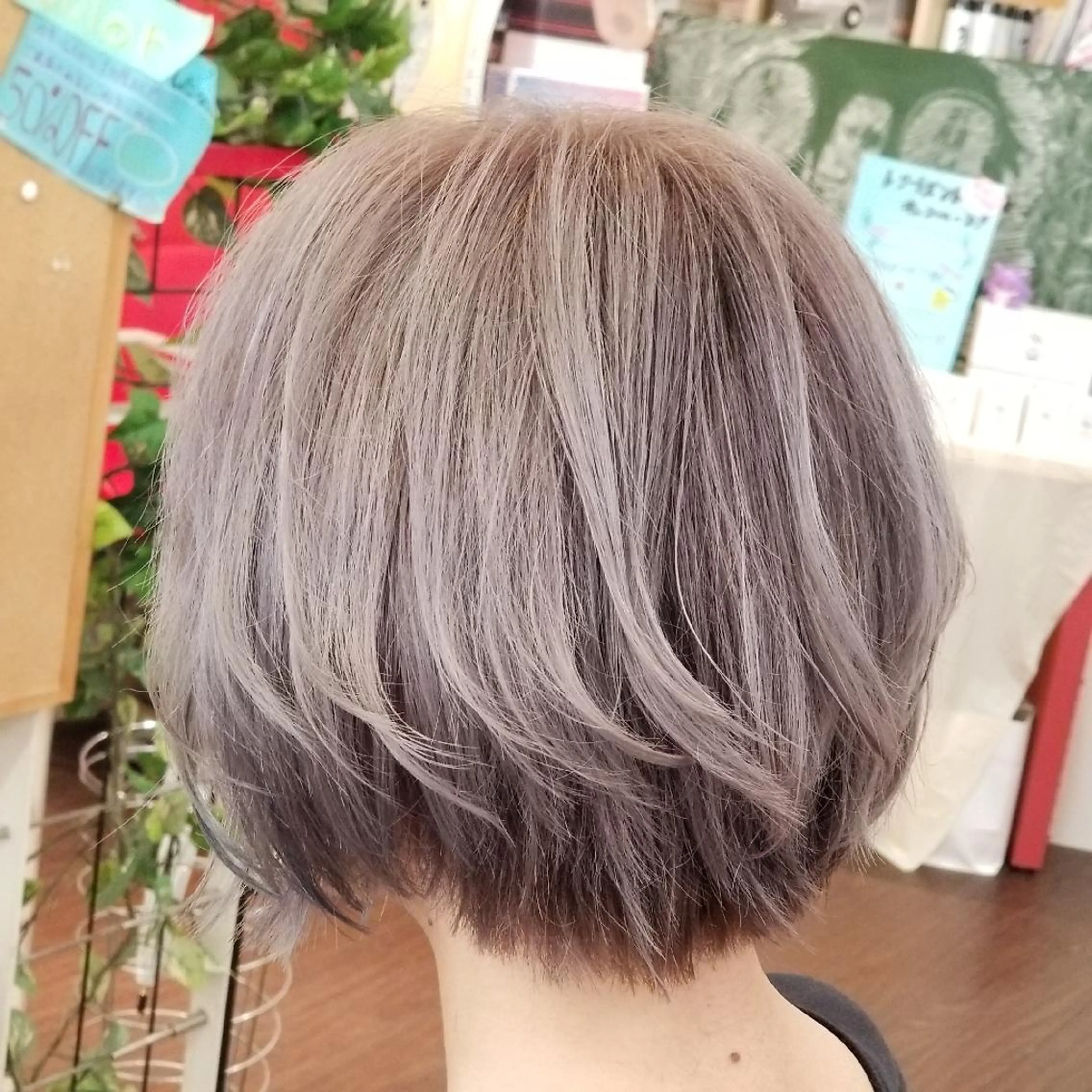 ショート ヘアカラー 植田 /エクステ /ブリーチ/髪質改善のヘアスタイル