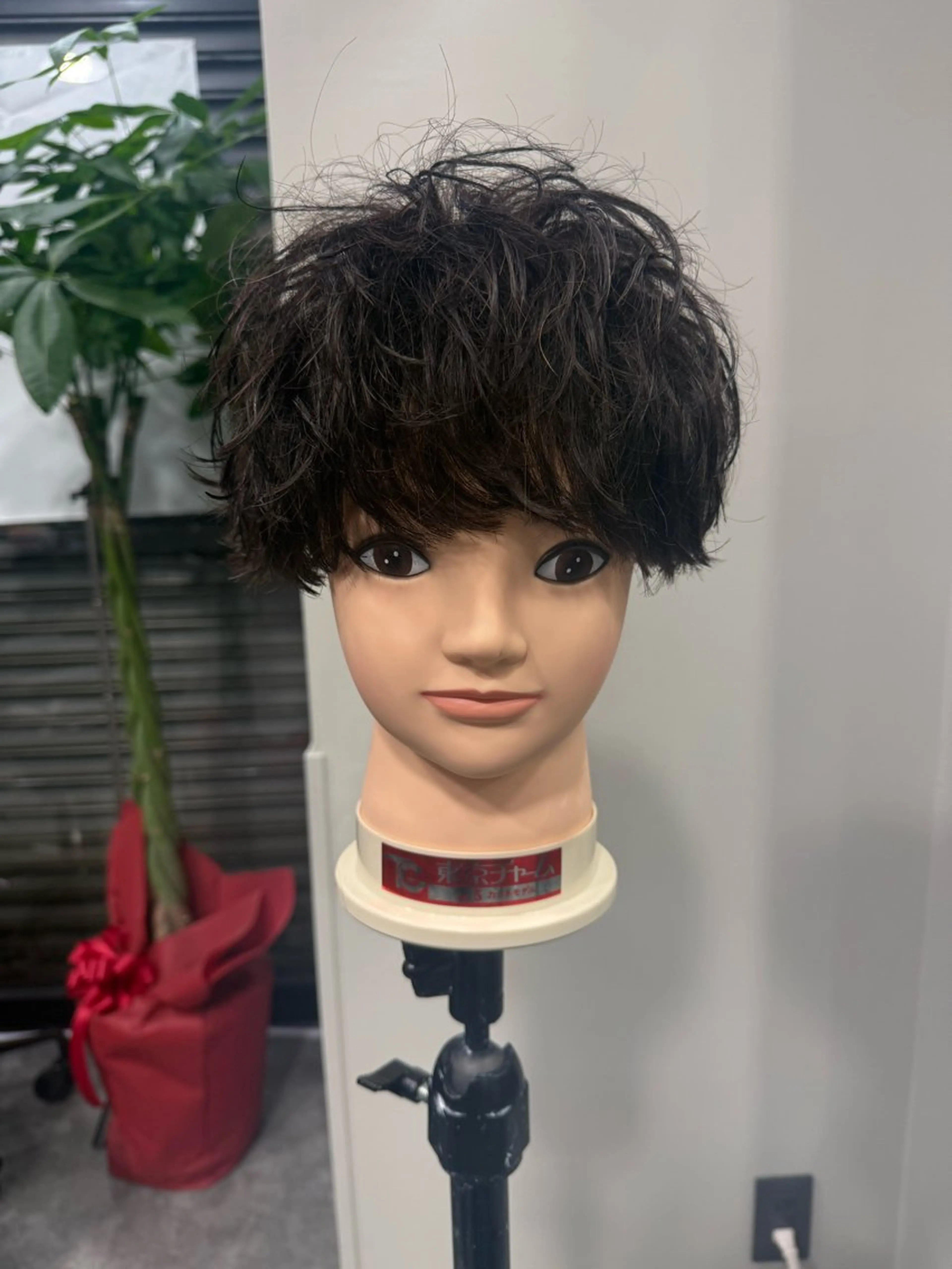 パーマ メンズ メンズパーマ パーマ ⭐️曲がる縮毛矯正 パーマモデル募集中のヘアスタイル