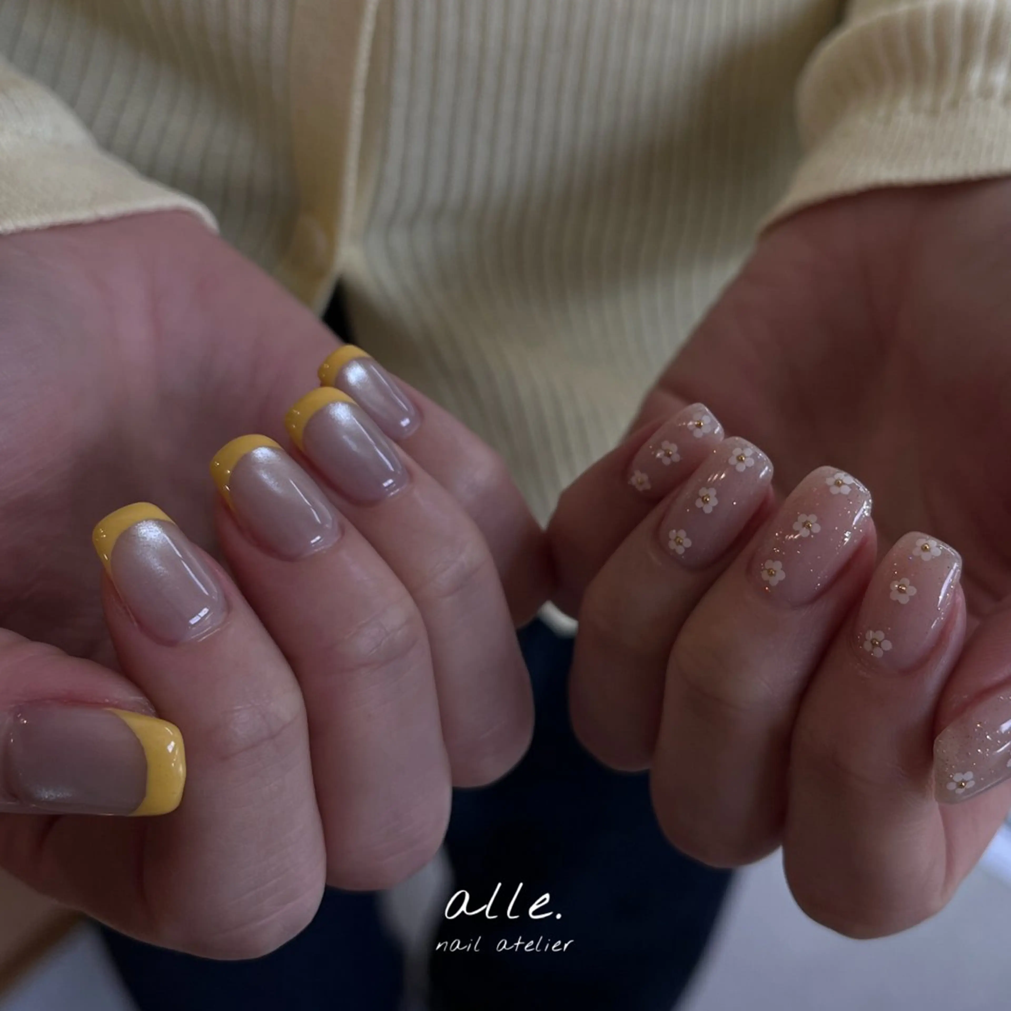 ネイル ハンドネイル atelier alle.のネイルデザイン