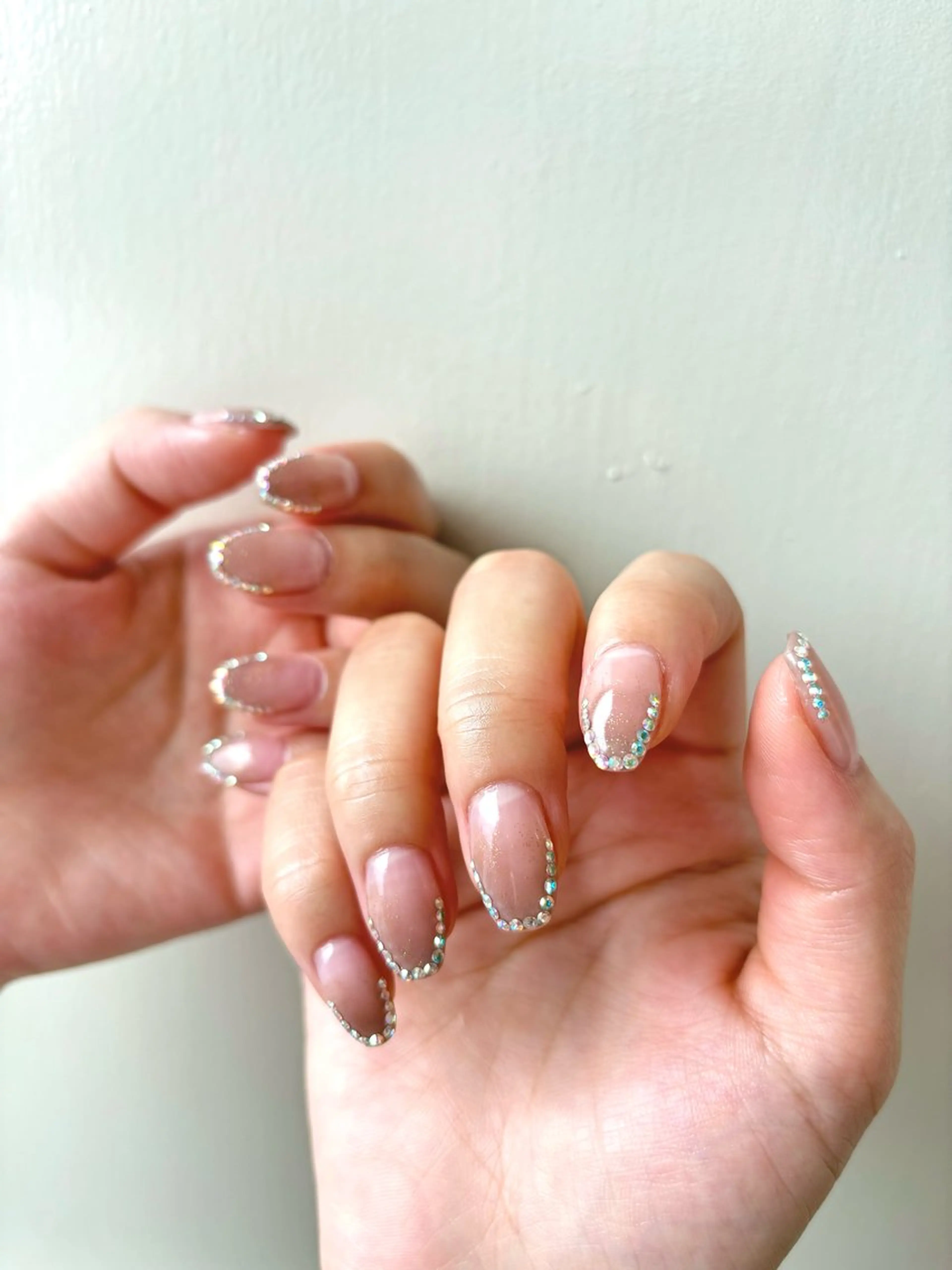 ネイル ストーンネイル Ever Blue Nail Salonのネイルデザイン