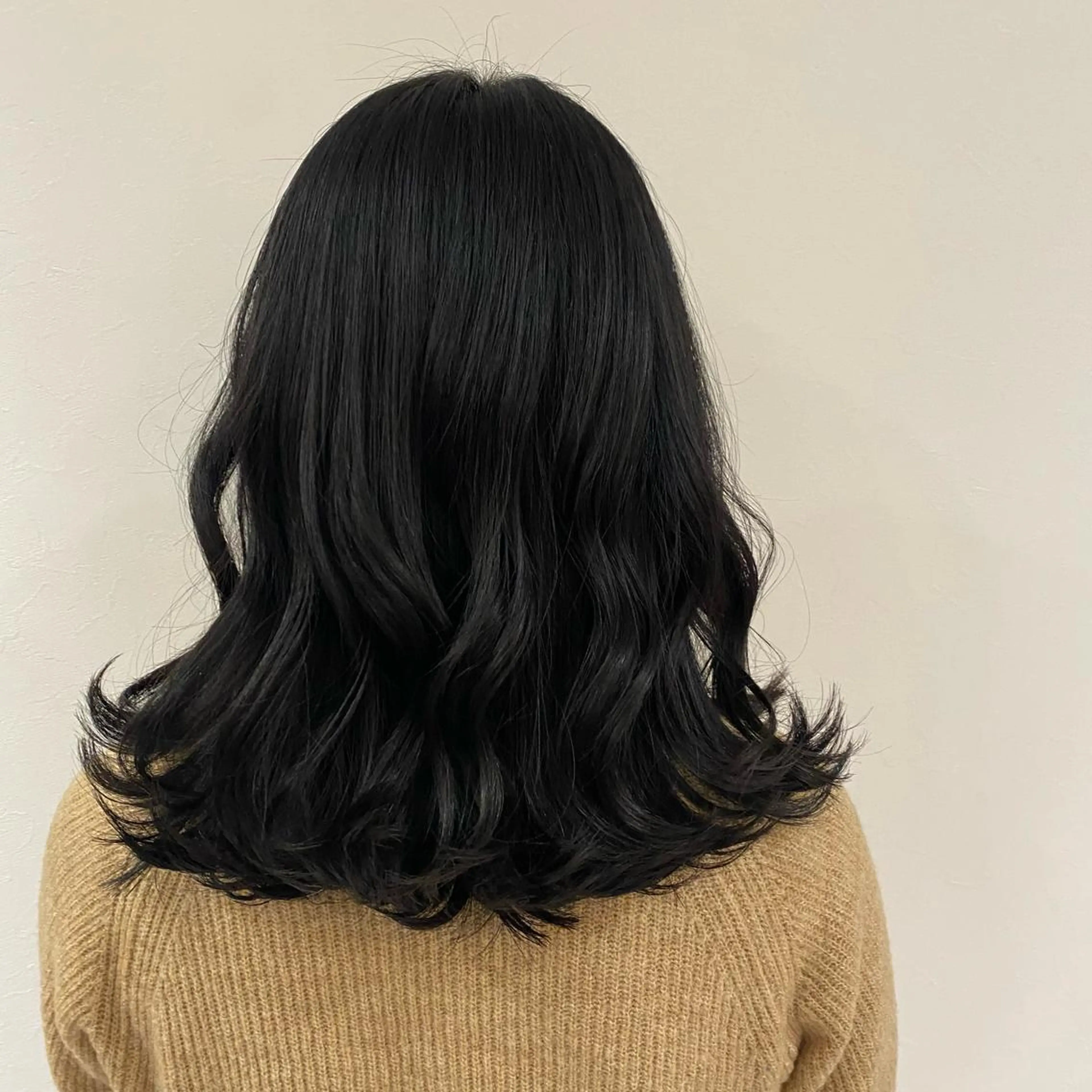 セミロング カット ヘアカラー トリートメント 髪質改善/shuki 韓国/代表取締役のヘアスタイル