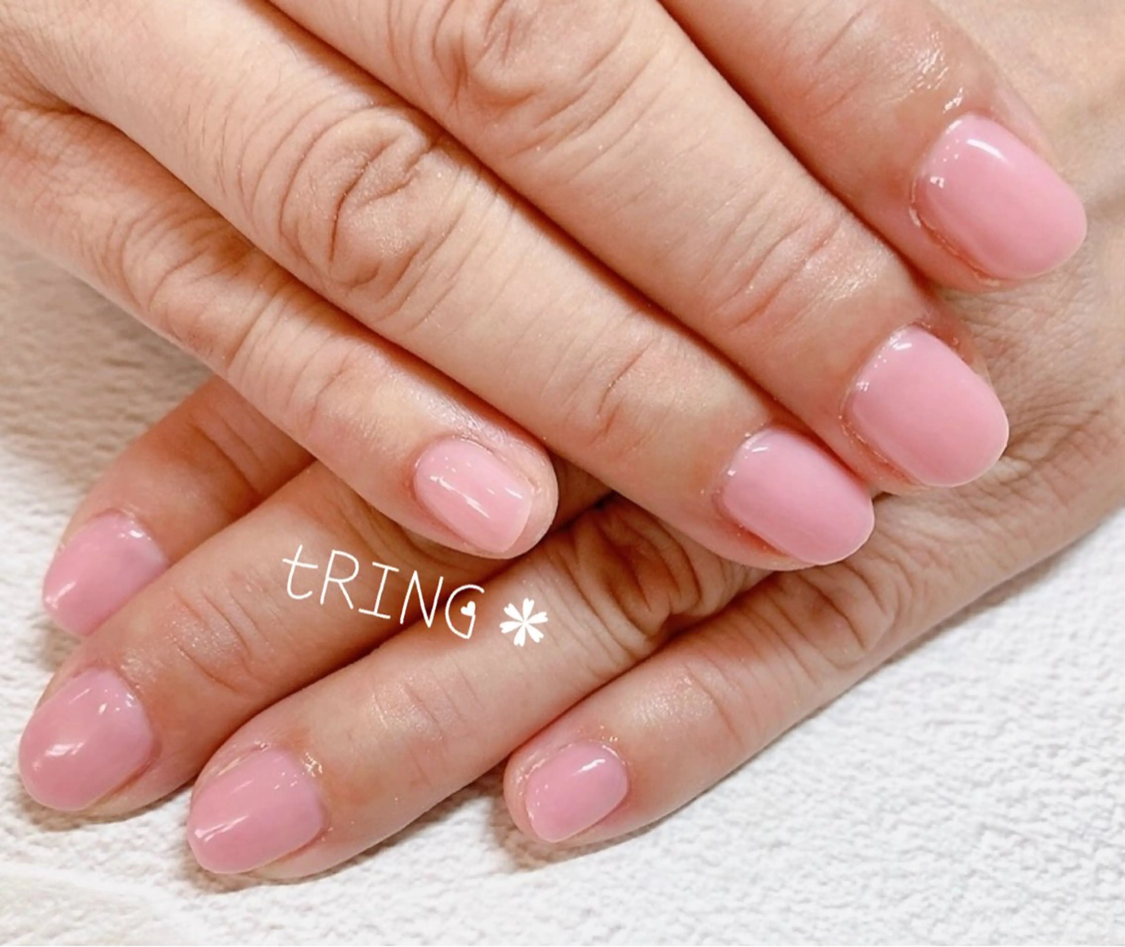 ネイル ハンドネイル tRING＊ しいの木台のネイルデザイン