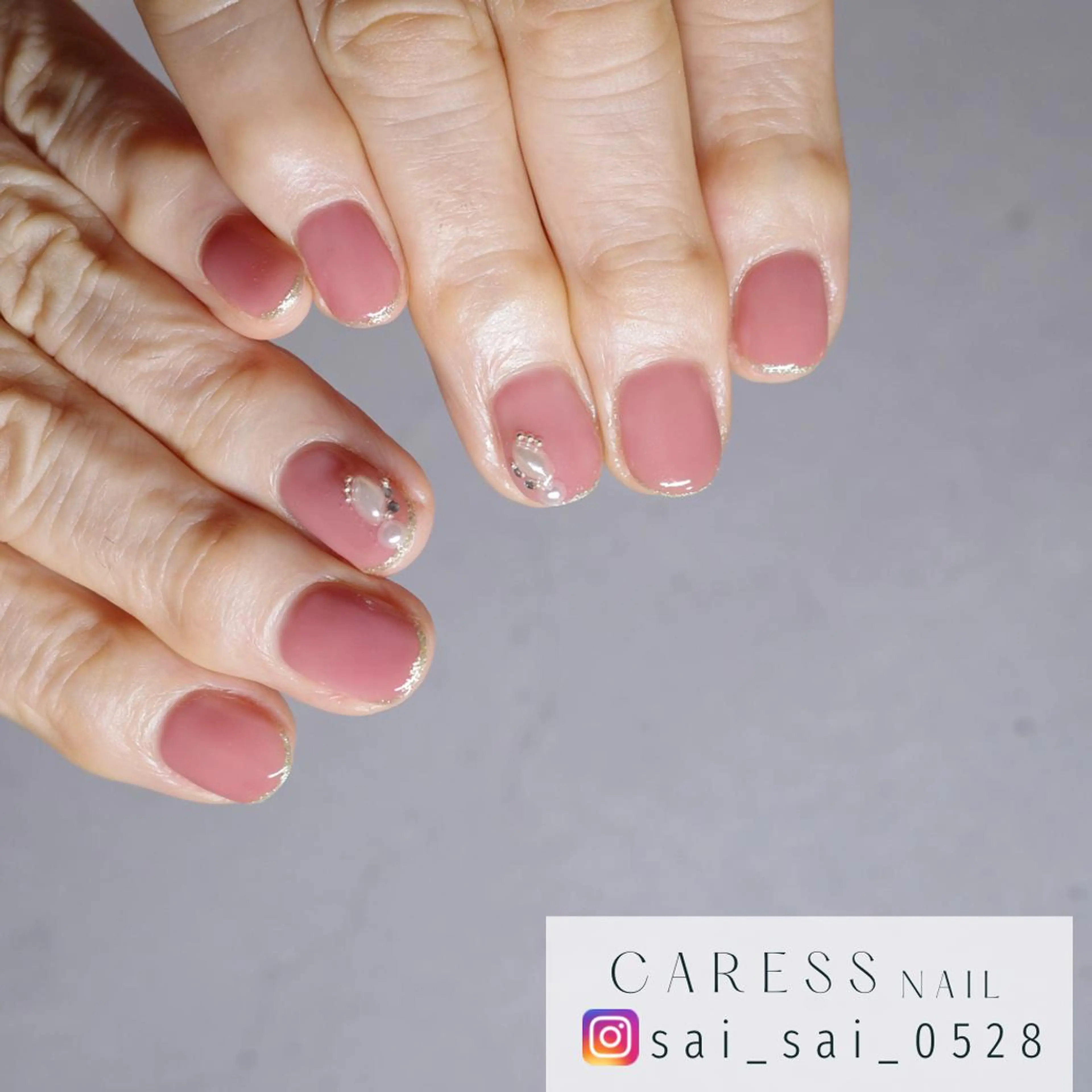 ネイル caress nail カレスネイル 代々木上原所属・カレスネイル さいのネイルデザイン
