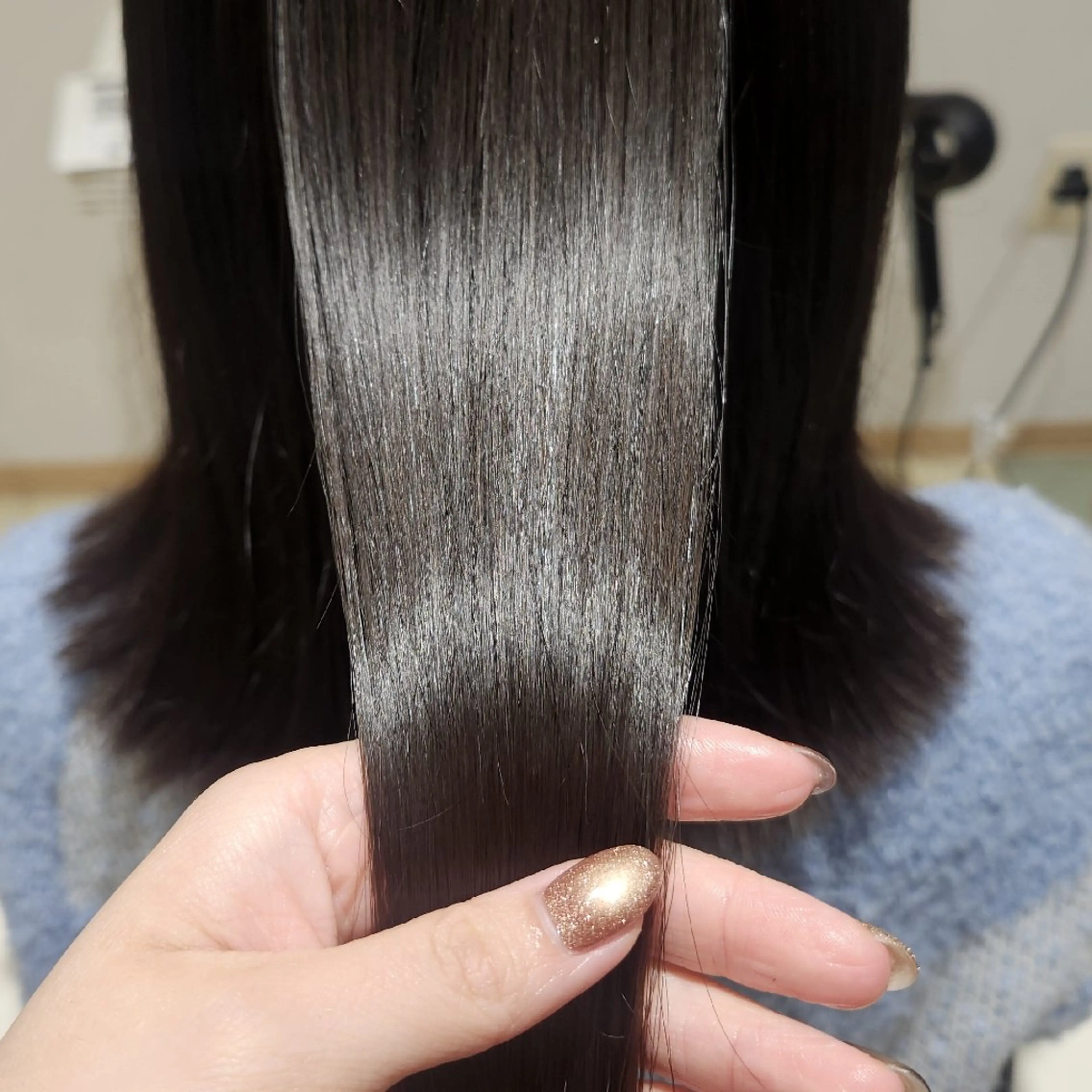 セミロング 髪質改善 トリートメント 暖色カラー/髪質改善 /メンズ🧡莉南のヘアスタイル