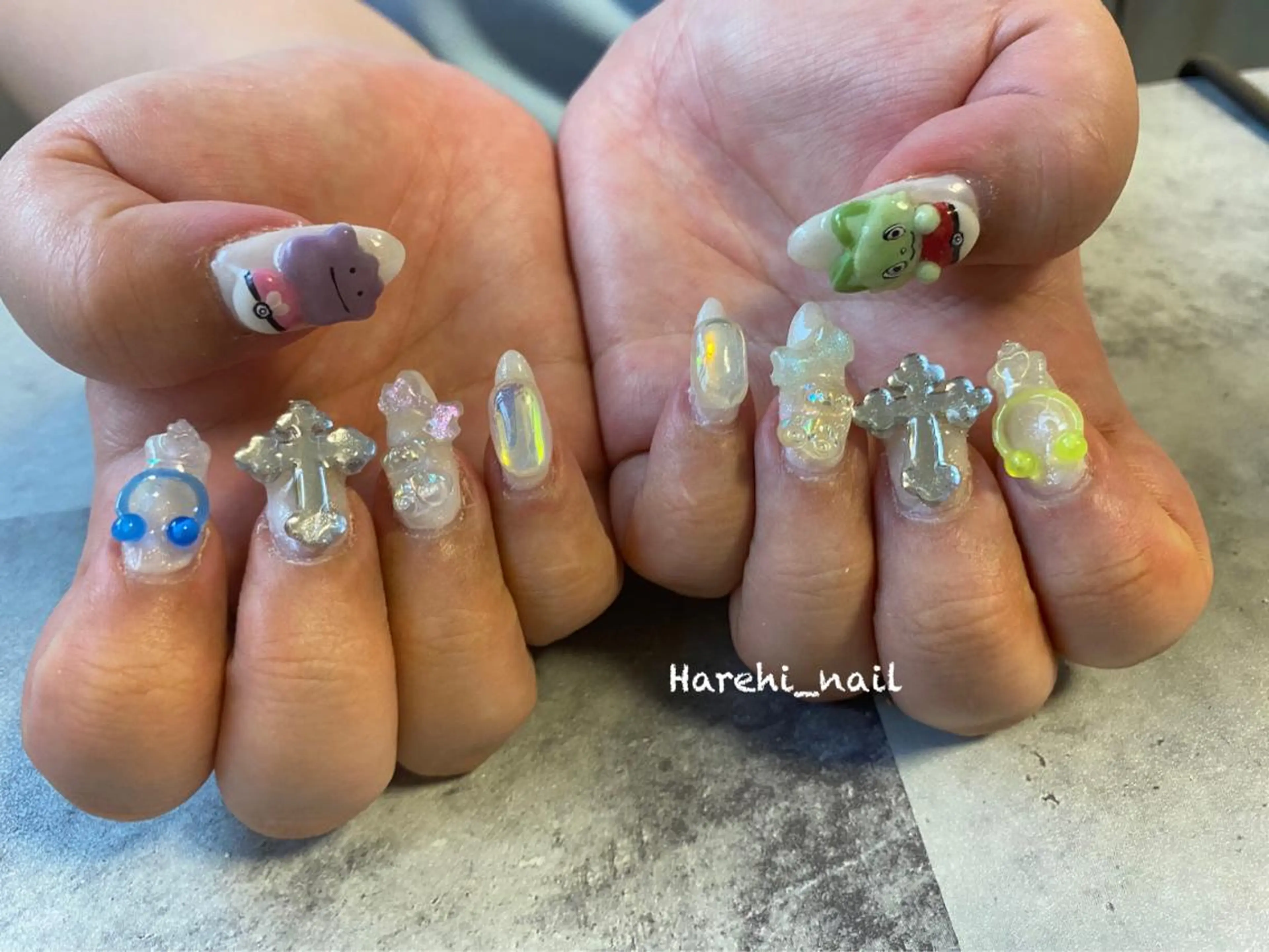 ネイル ハンドネイル Harehi_ nailのネイルデザイン