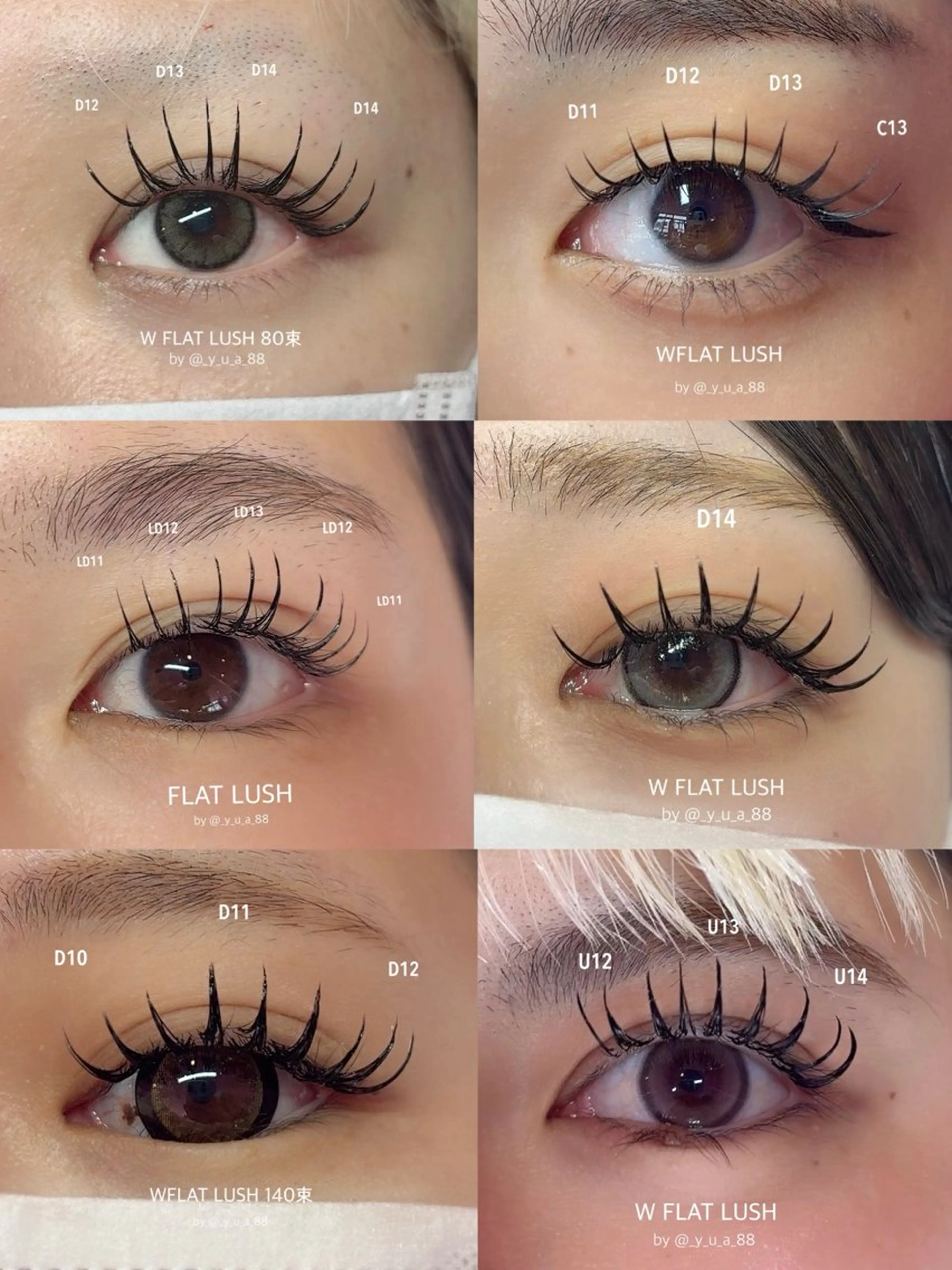 マツエク・マツパ bunny doll所属・YUA bunny_dollのマツエク・マツパデザイン