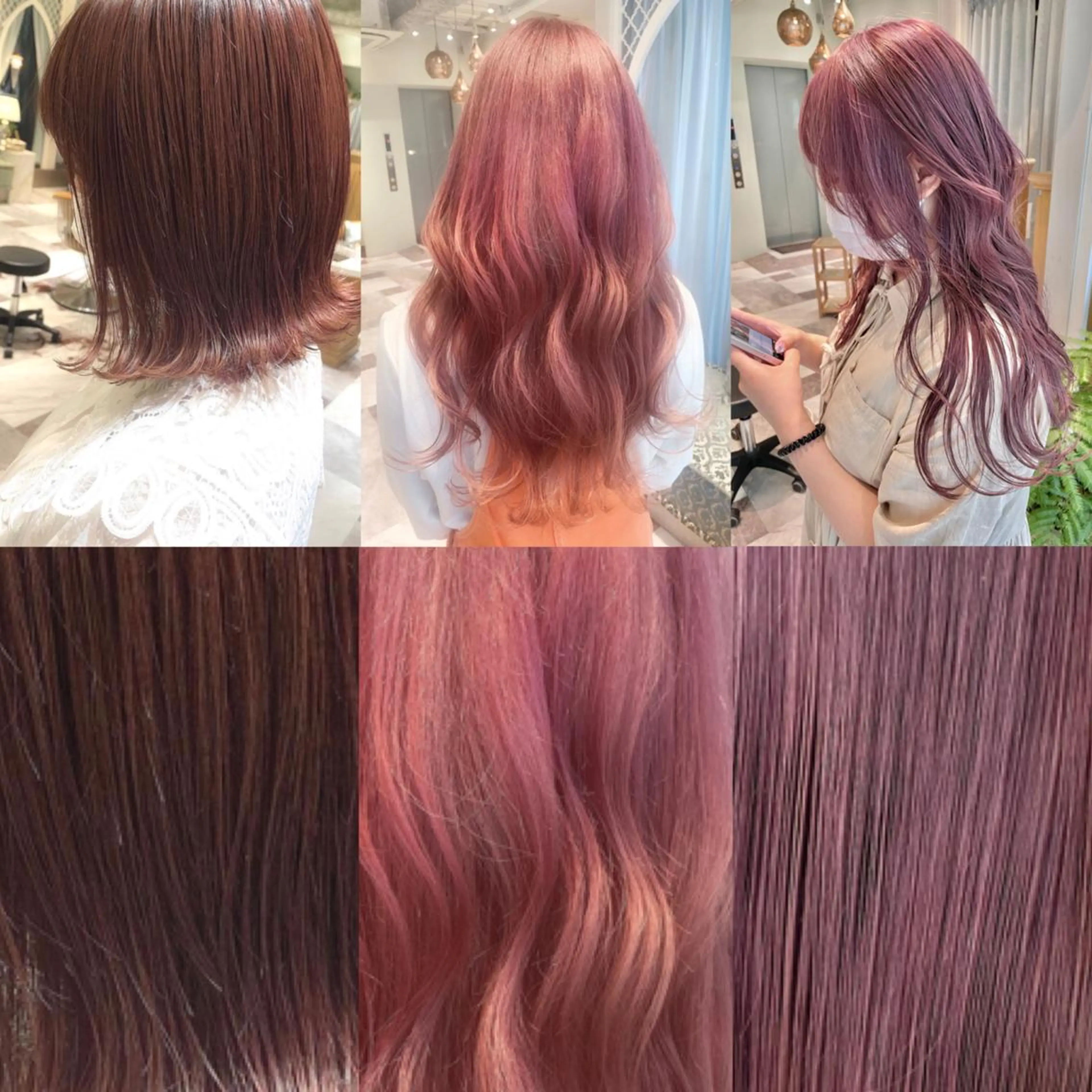 カラー ブリーチ ケアブリーチ ダブルカラー イヤリングカラー ハイライトカラー Bond Story fleek所属・渡辺 麻衣のヘアスタイル