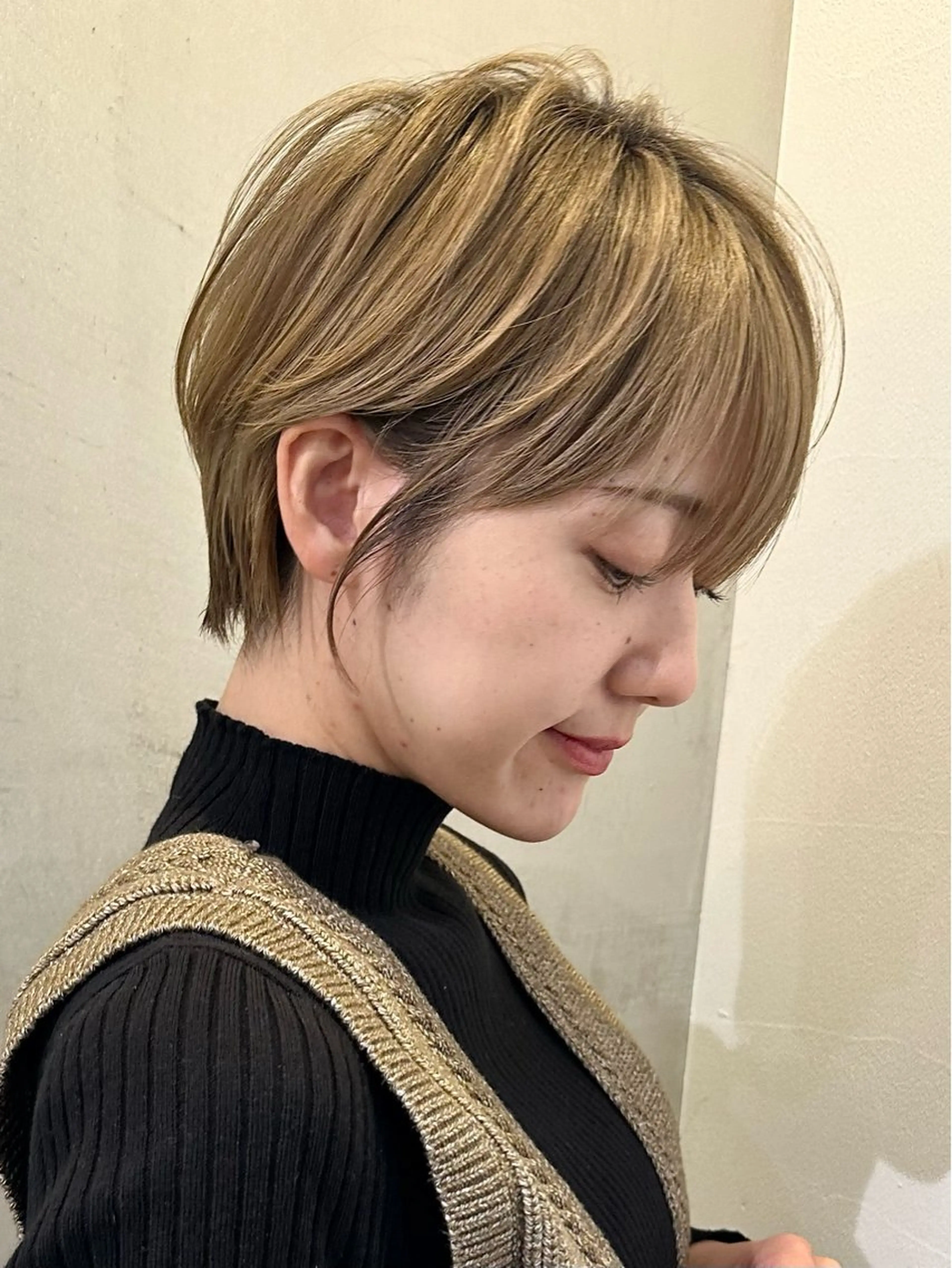 ショート カット ヘアカラー トリートメント ヘッドスパ taiga ショート /レイヤー/矯正🌈のヘアスタイル