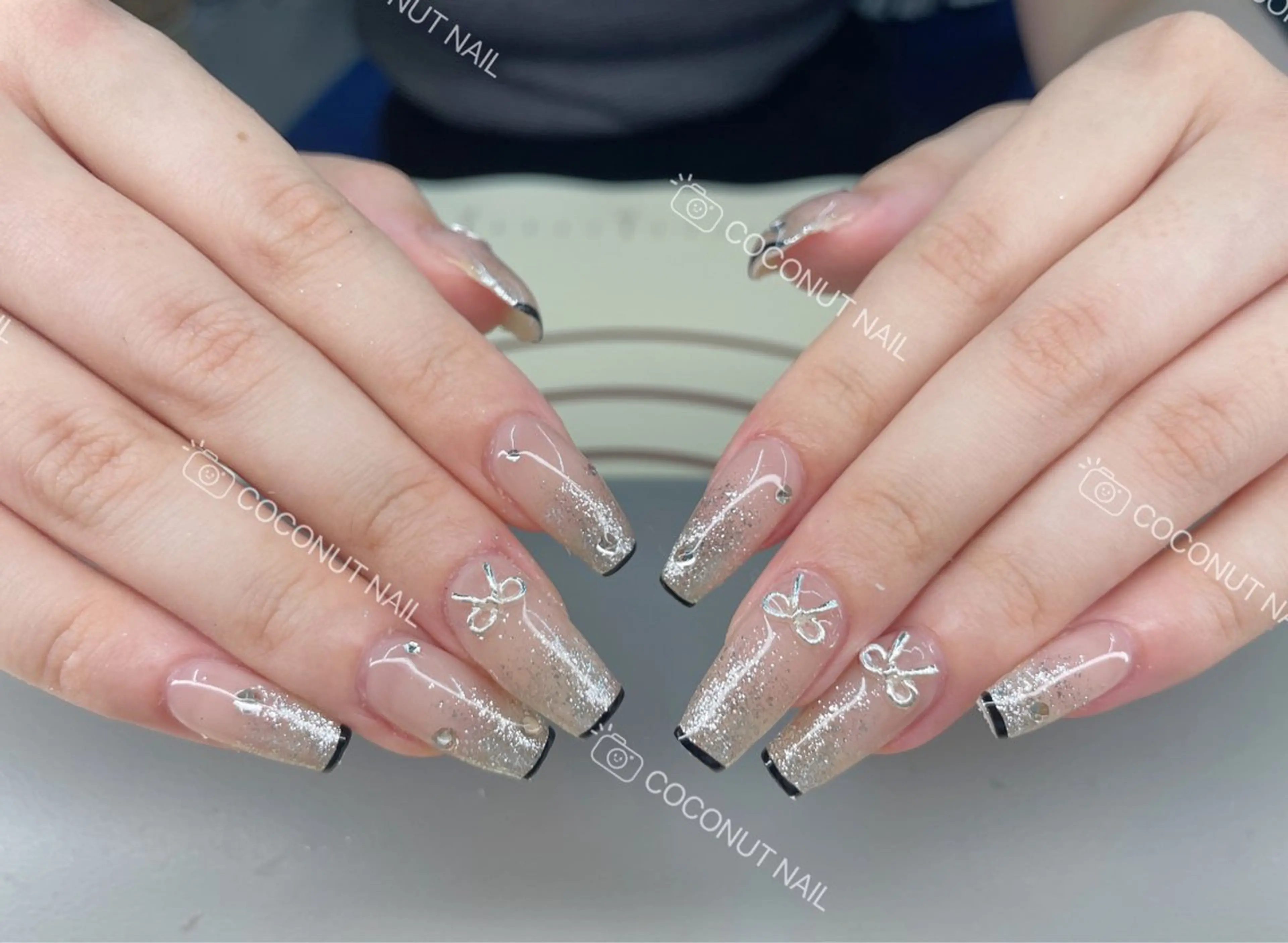ネイル ハンドネイル 神田 ココナッツのネイルデザイン