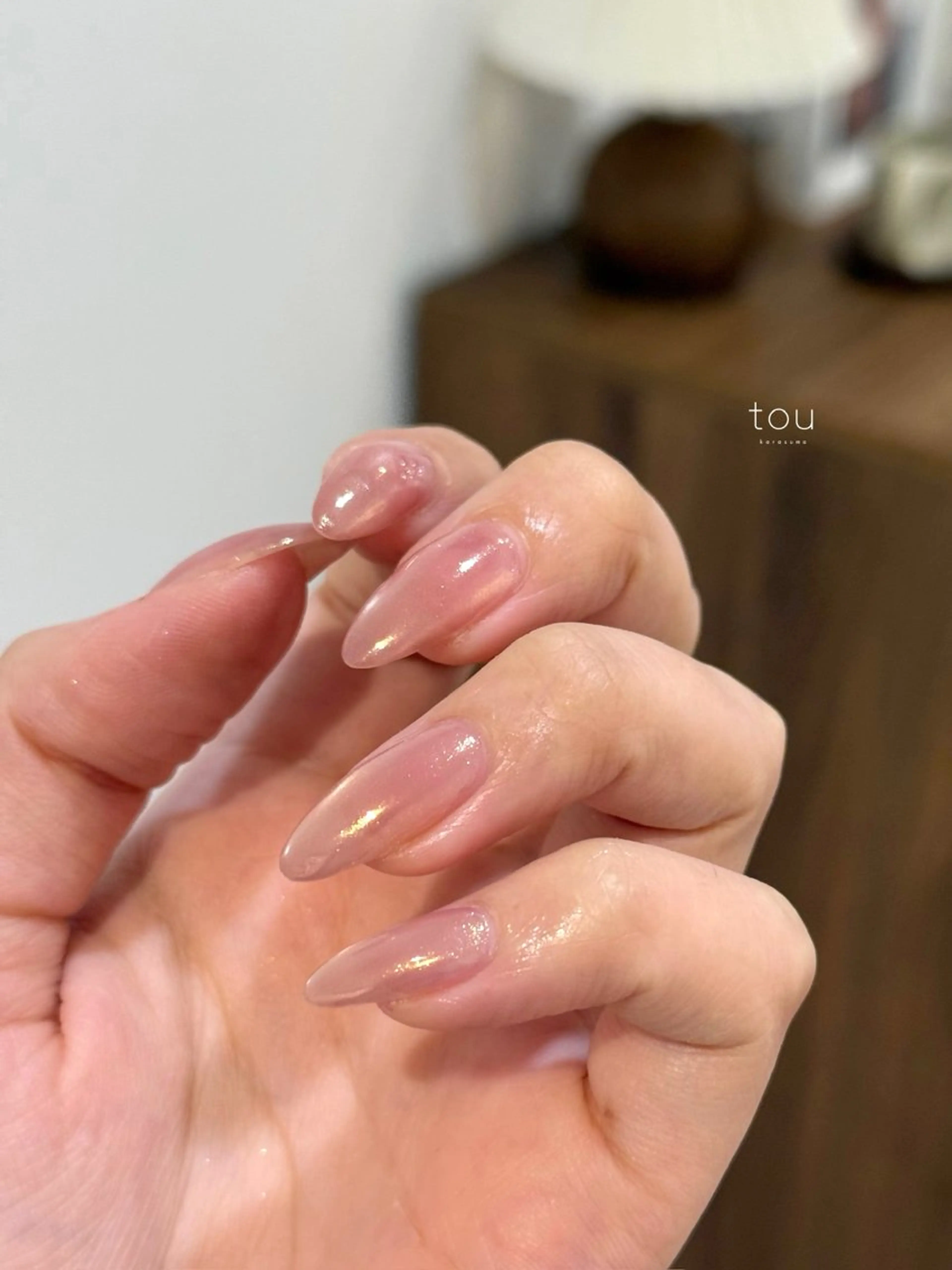ネイル ミラーネイル ハンドネイル tou【トウ】四条烏丸所属・tou_kyoto kiyokaのネイルデザイン