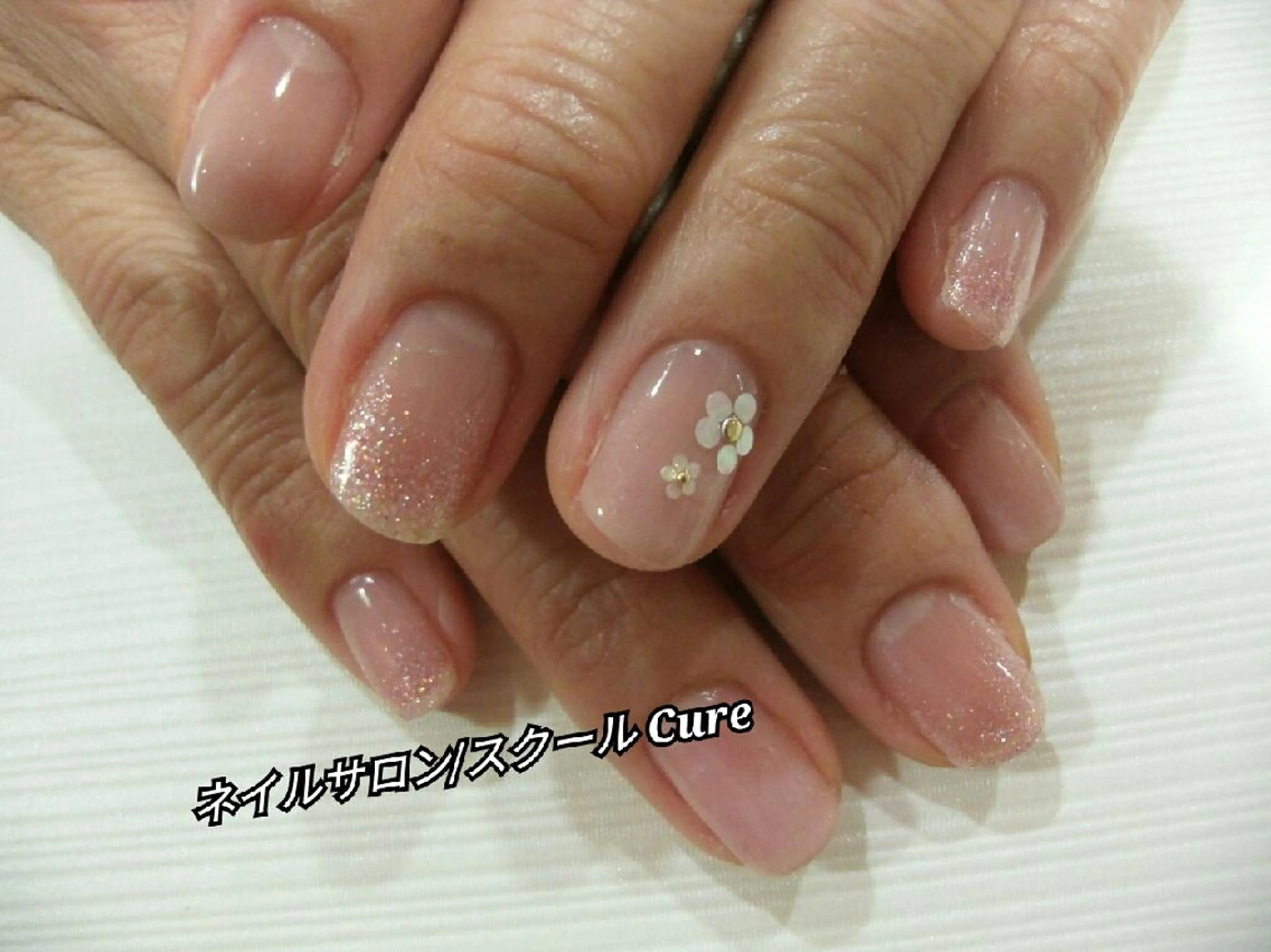 ショート ネイル ネイルサロン Cureのネイルデザイン