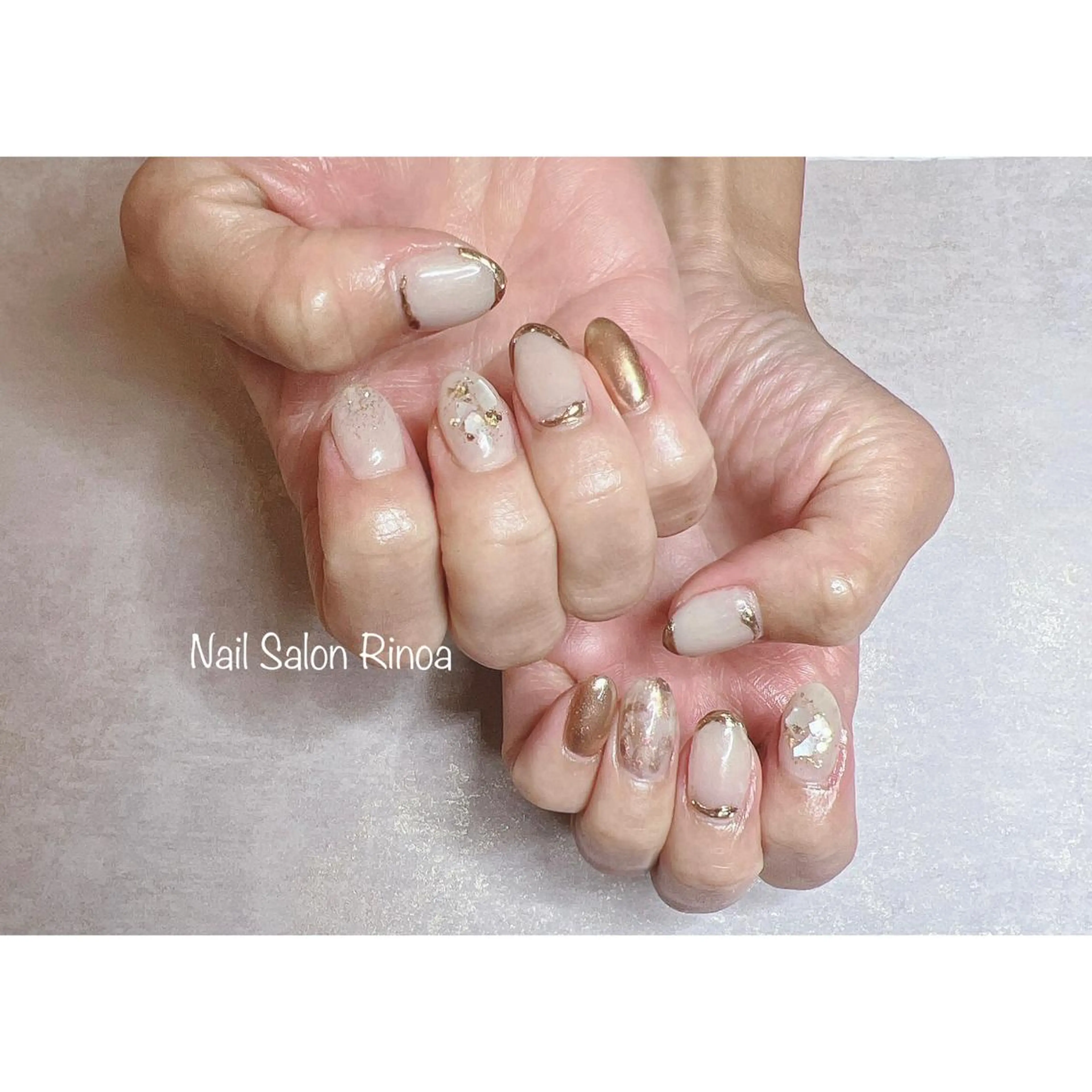 ネイル ハンドネイル フットネイル Nail Salon Rinoaのネイルデザイン