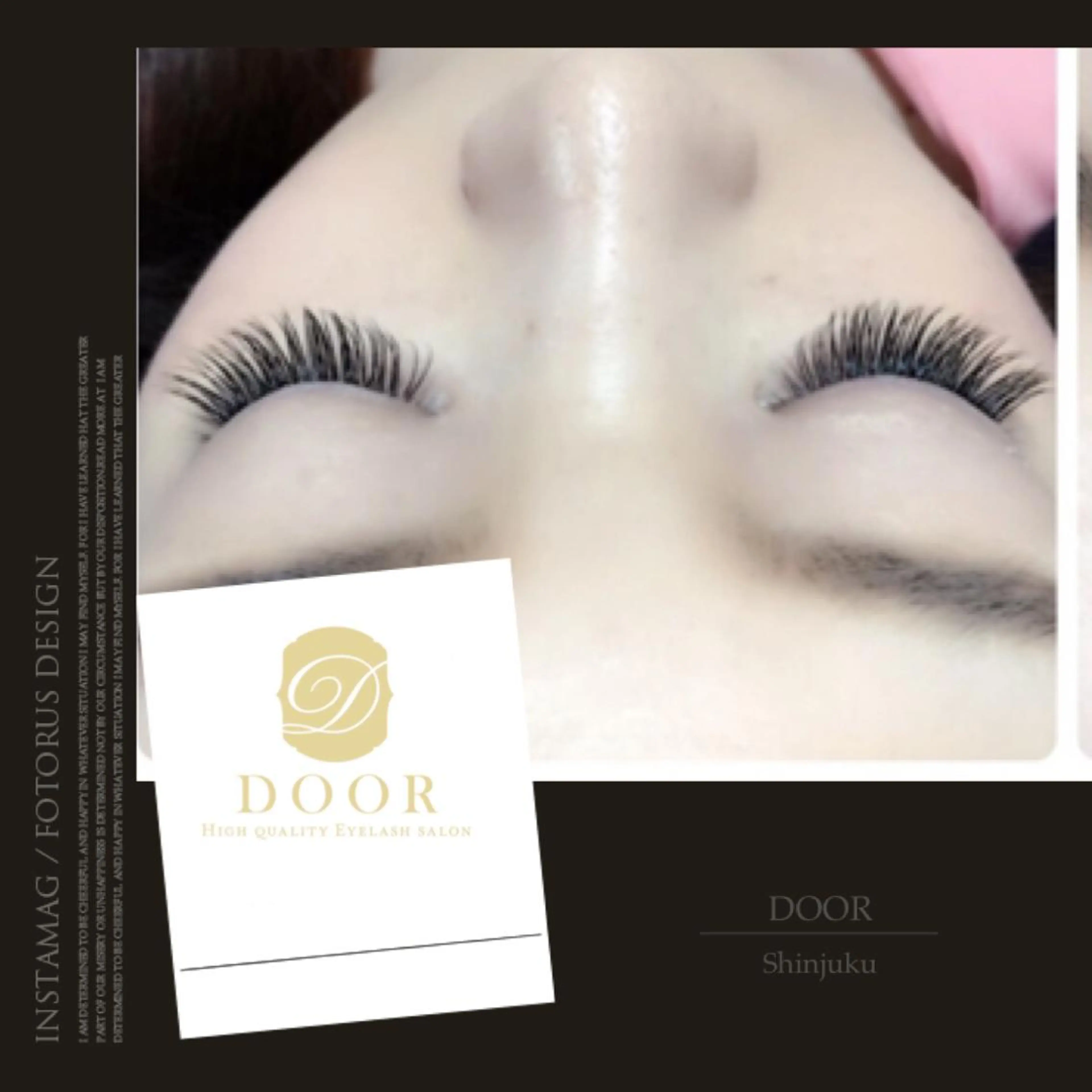 マツエク・マツパ lucida 新宿所属・金子 紗也加のマツエク・マツパデザイン