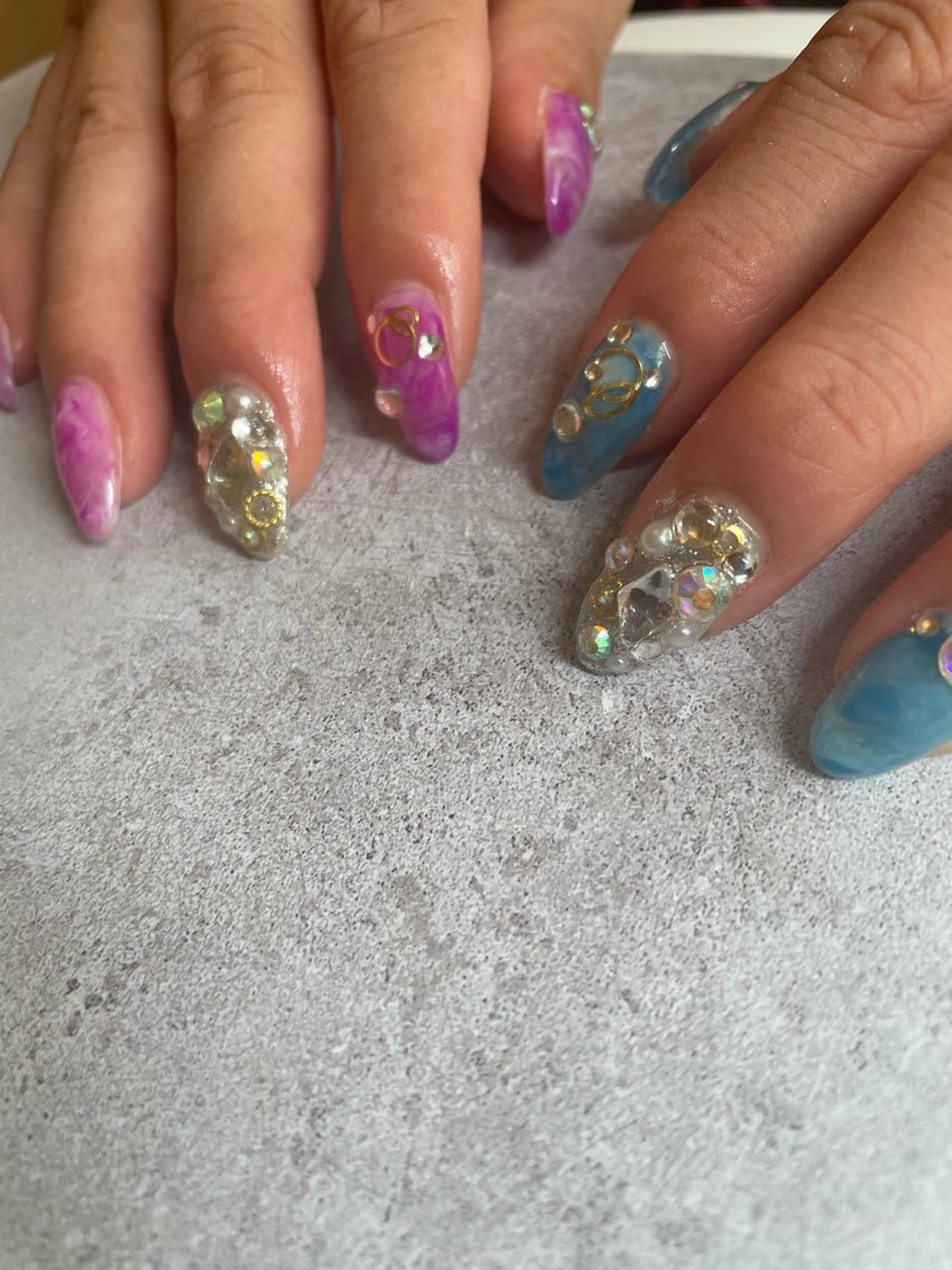 ネイル アートネイル ハンドネイル ulu🌼 nanaのネイルデザイン